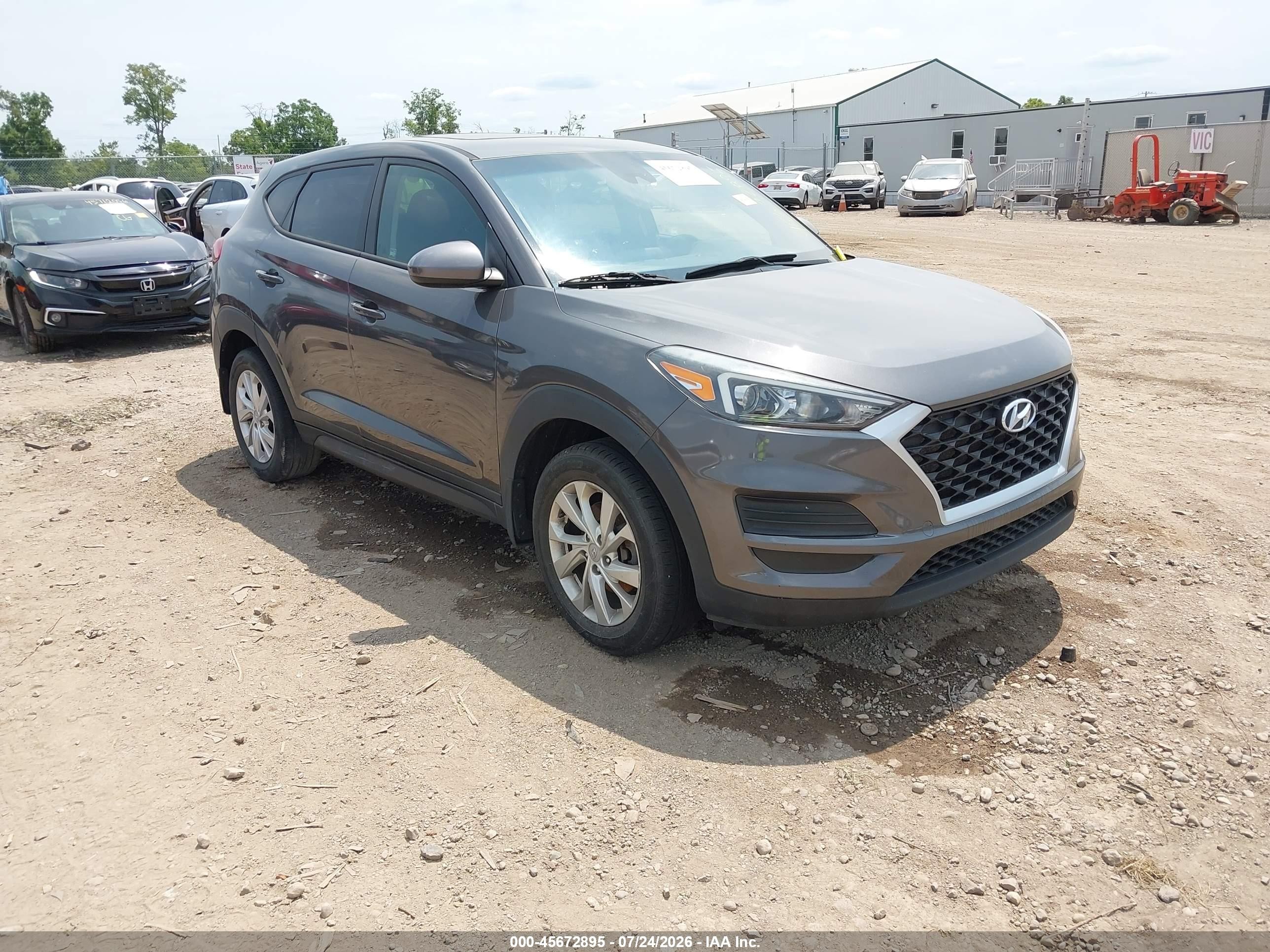 2020 Hyundai Tucson SE, VIN KM8J23A41LU211766 — Theft recovery