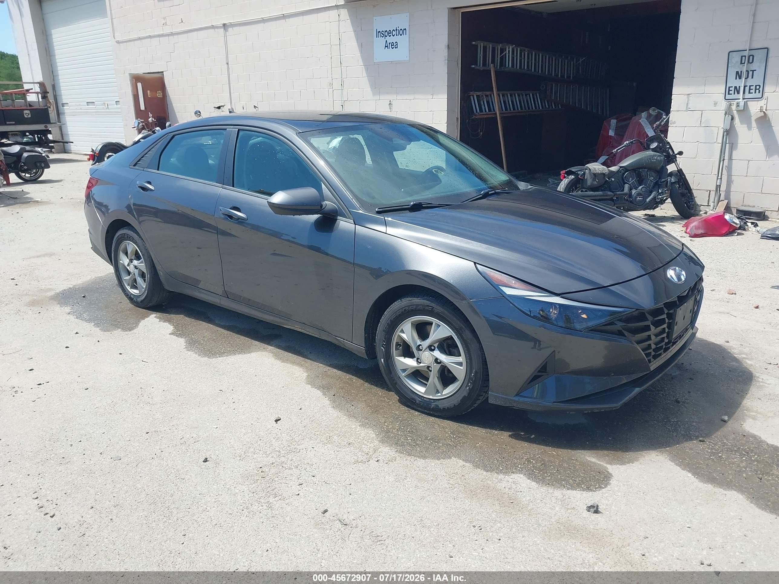 2023 Hyundai Elantra SE, VIN 5NPLL4AG8PH102375 — Normal wear
