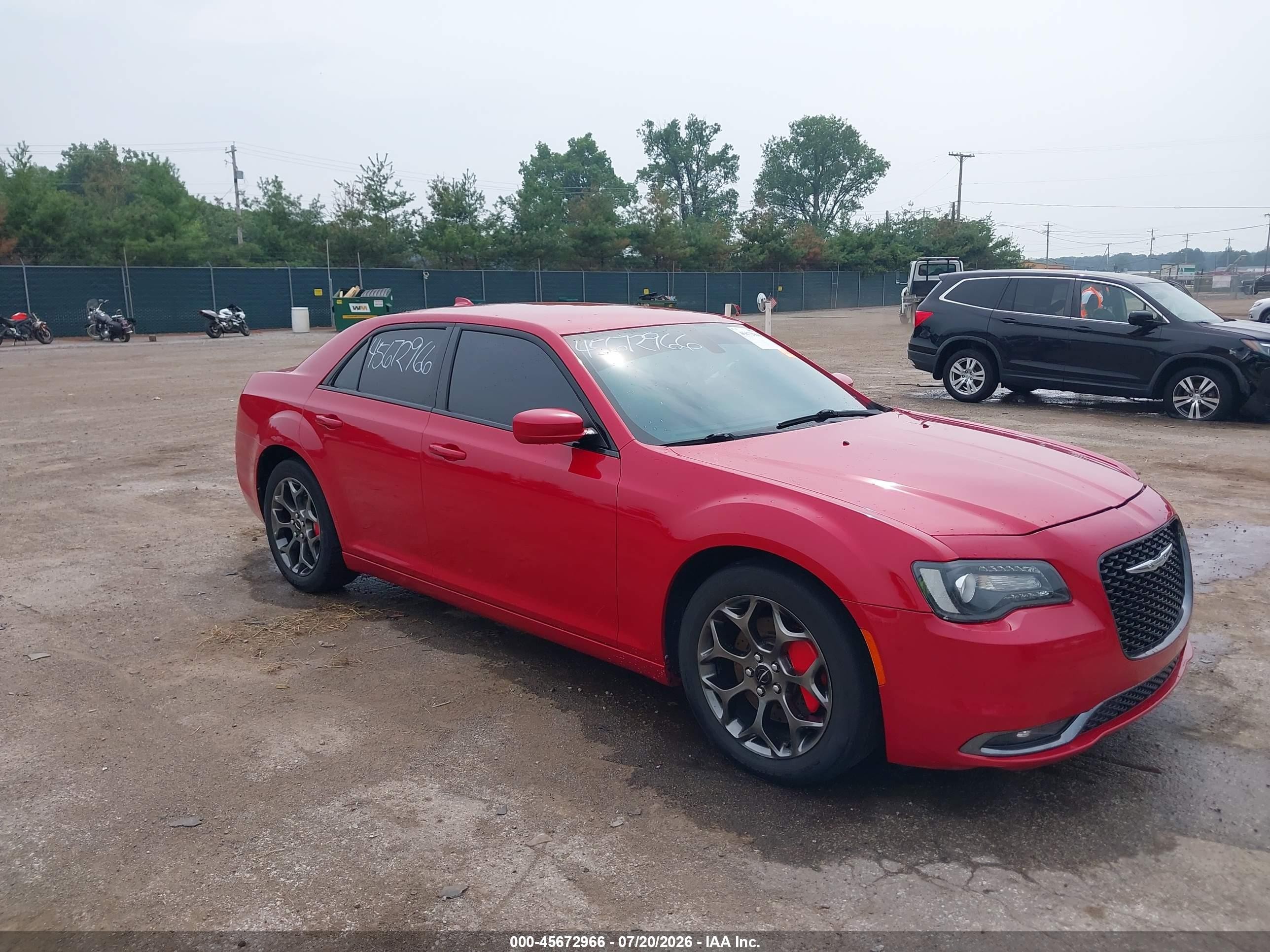 2015 Chrysler 300 S, VIN 2C3CCAGG2FH932285 — Water / flood