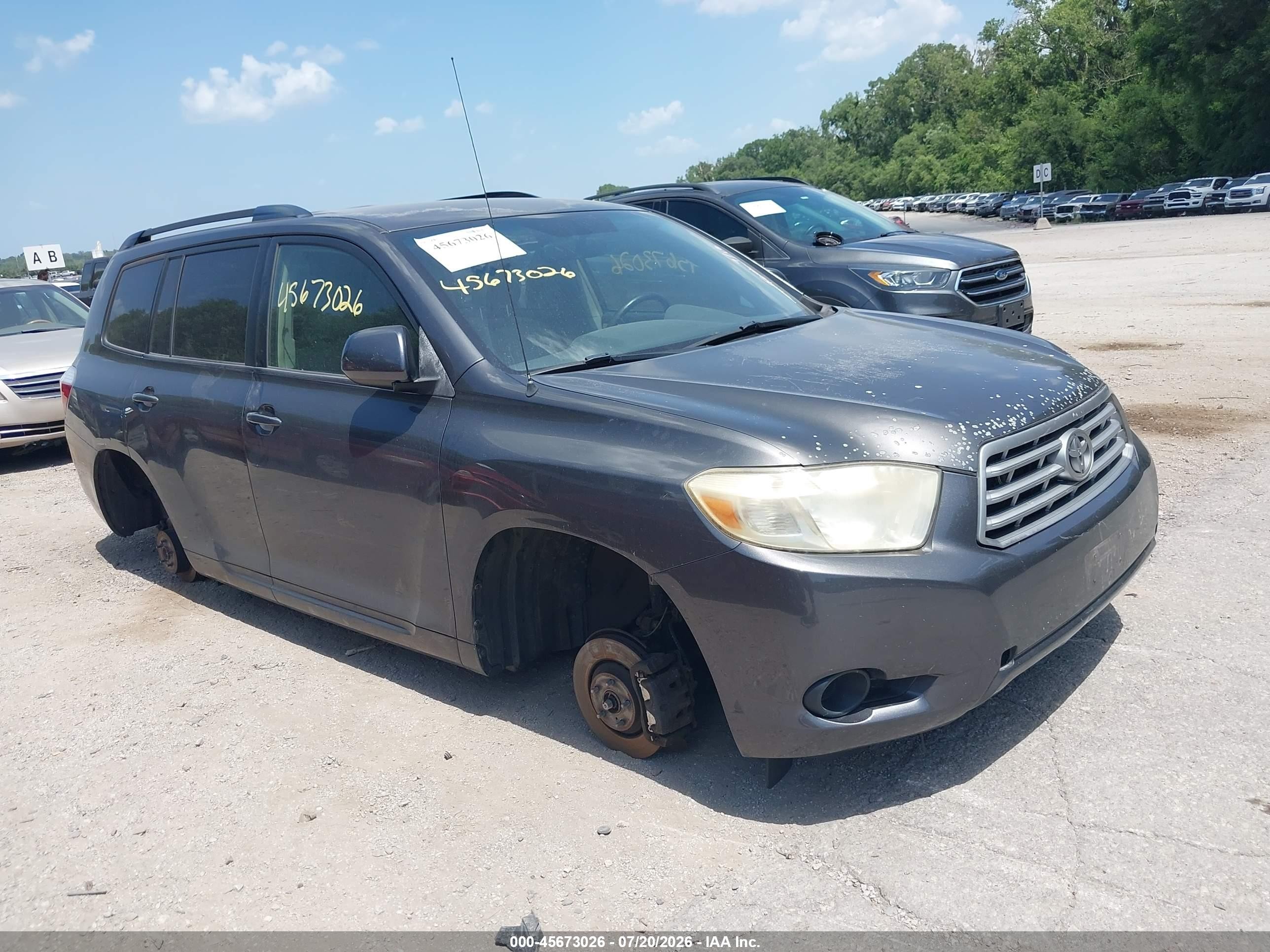 2008 Toyota Highlander, VIN JTEDS41A482036179 — Normal wear