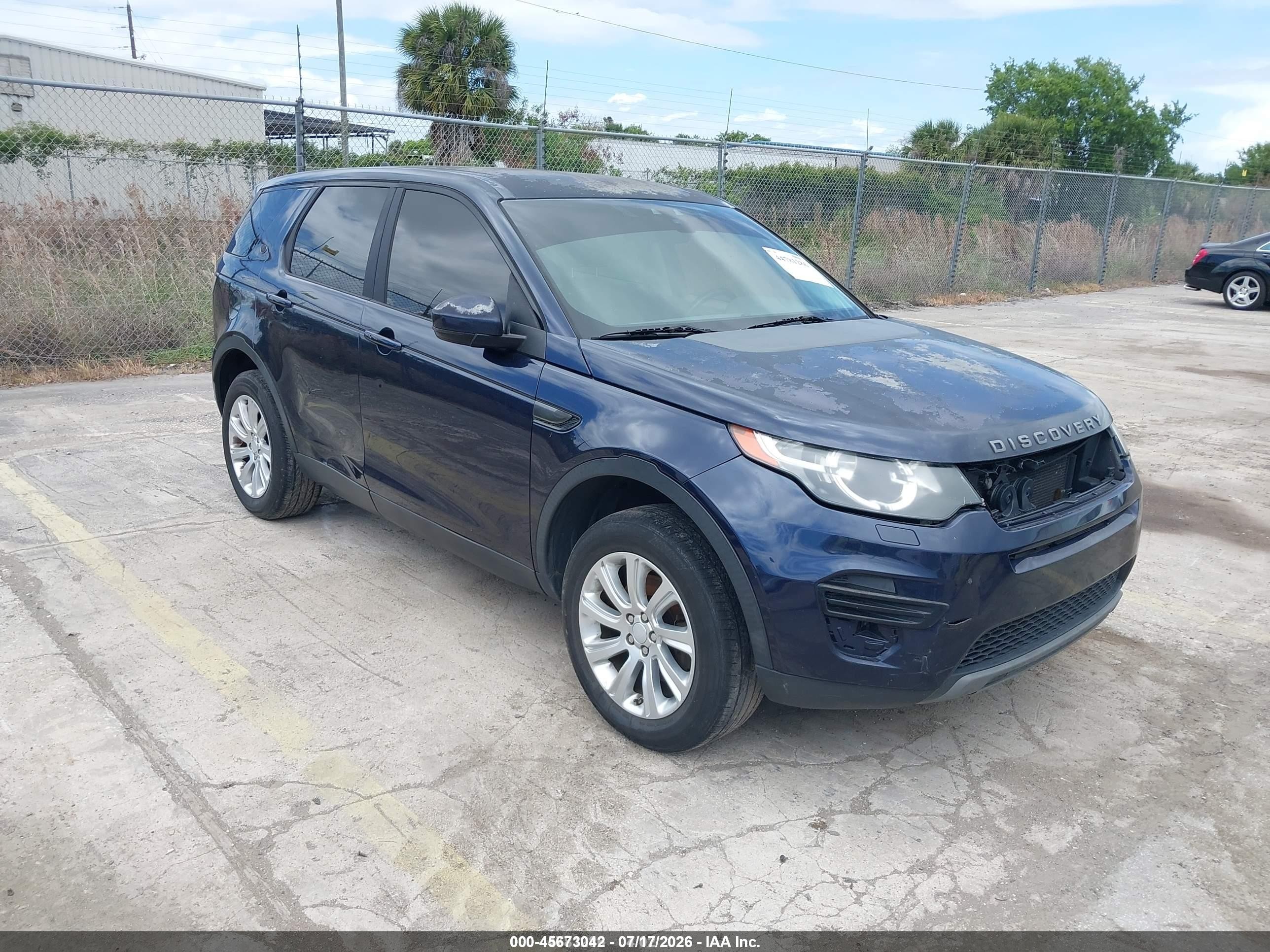 2016 Land Rover Discovery Sport SE, VIN SALCP2BG5GH580557 — Mechanical