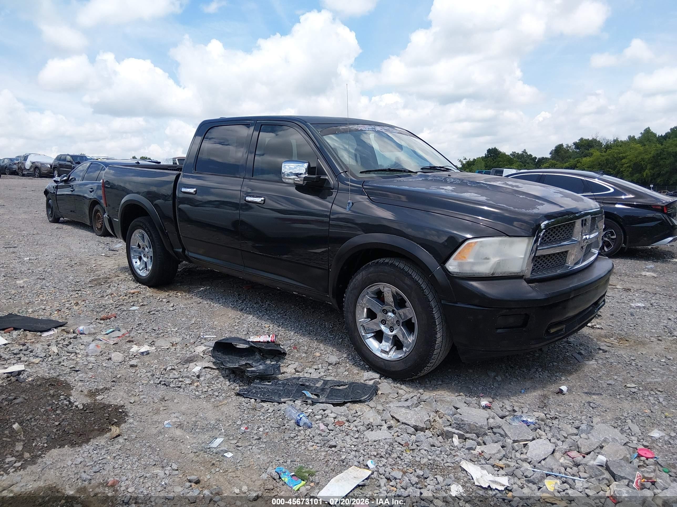 2011 Ram 1500 Laramie, VIN 1D7RV1CT6BS616402 — Not stated