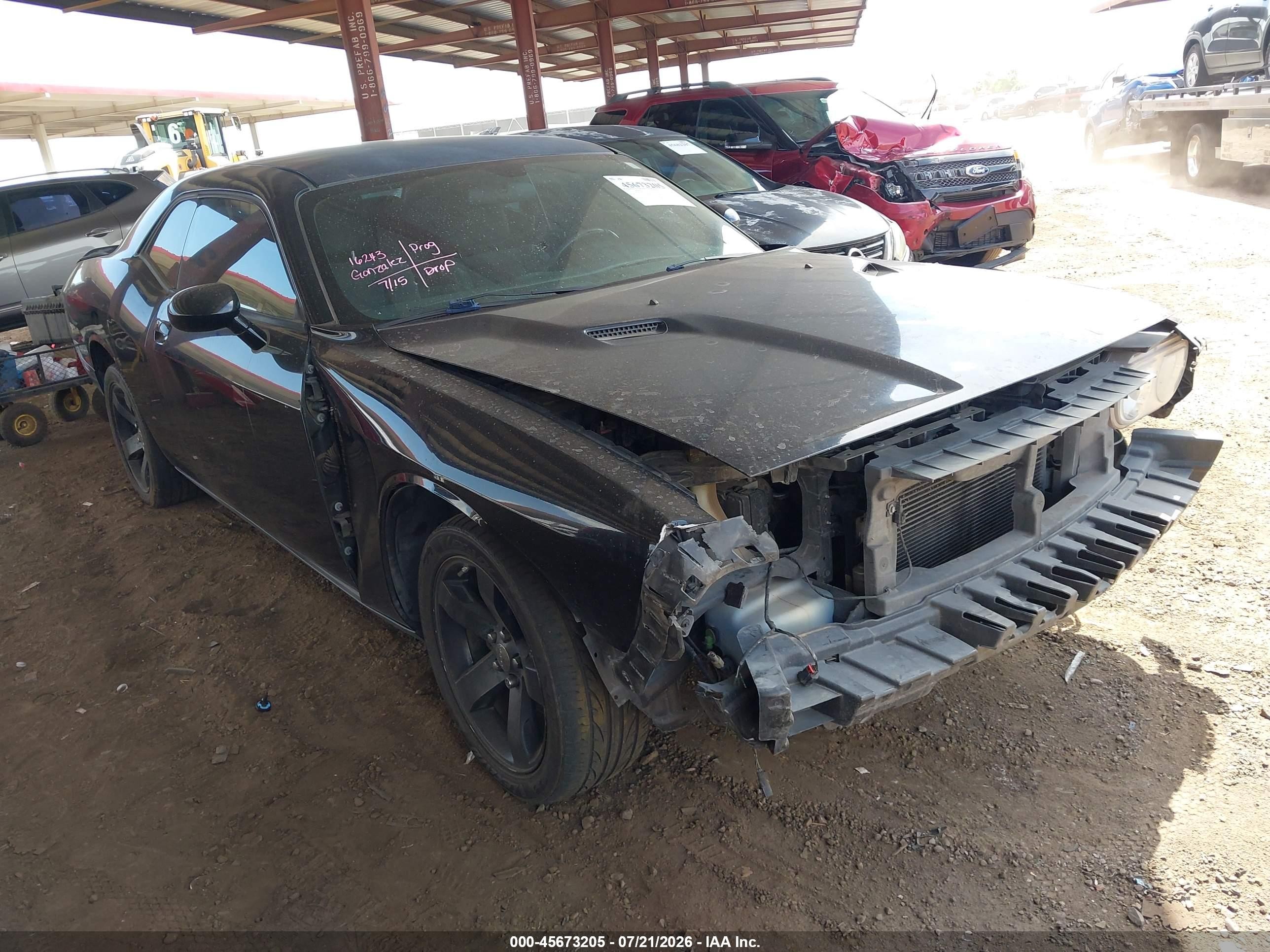 2012 Dodge Challenger Rallye Redline, VIN 2C3CDYAGXCH268330 — Front end