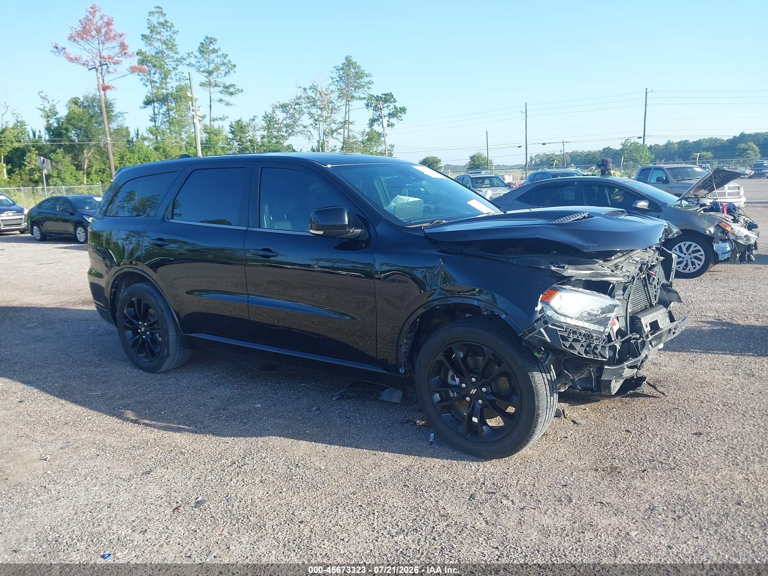 2020 Dodge Durango R/T, VIN 1C4SDHCT7LC223334 — Front end
