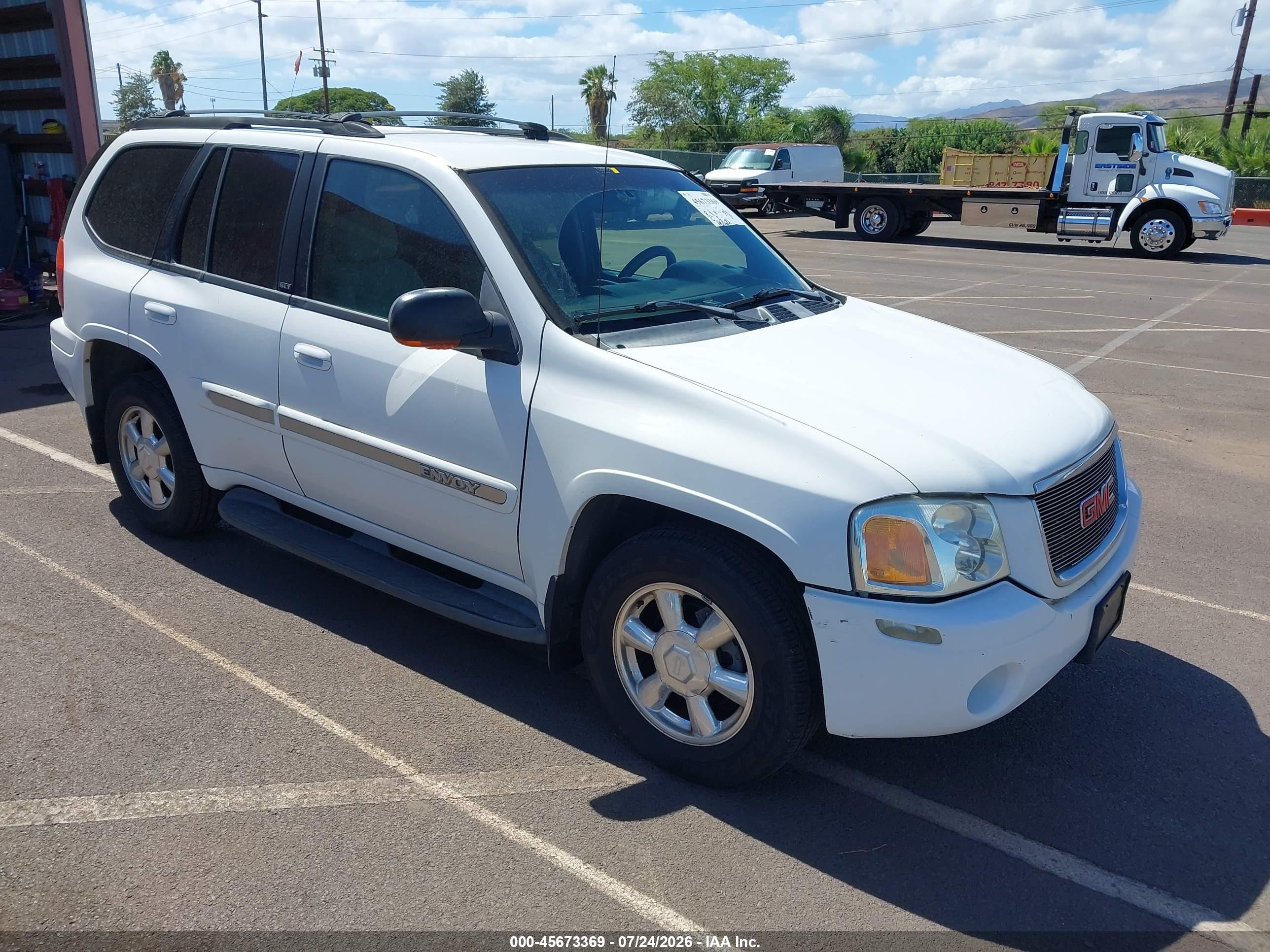2003 GMC Envoy SLT, VIN 1GKDS13S332346524 — Бок
