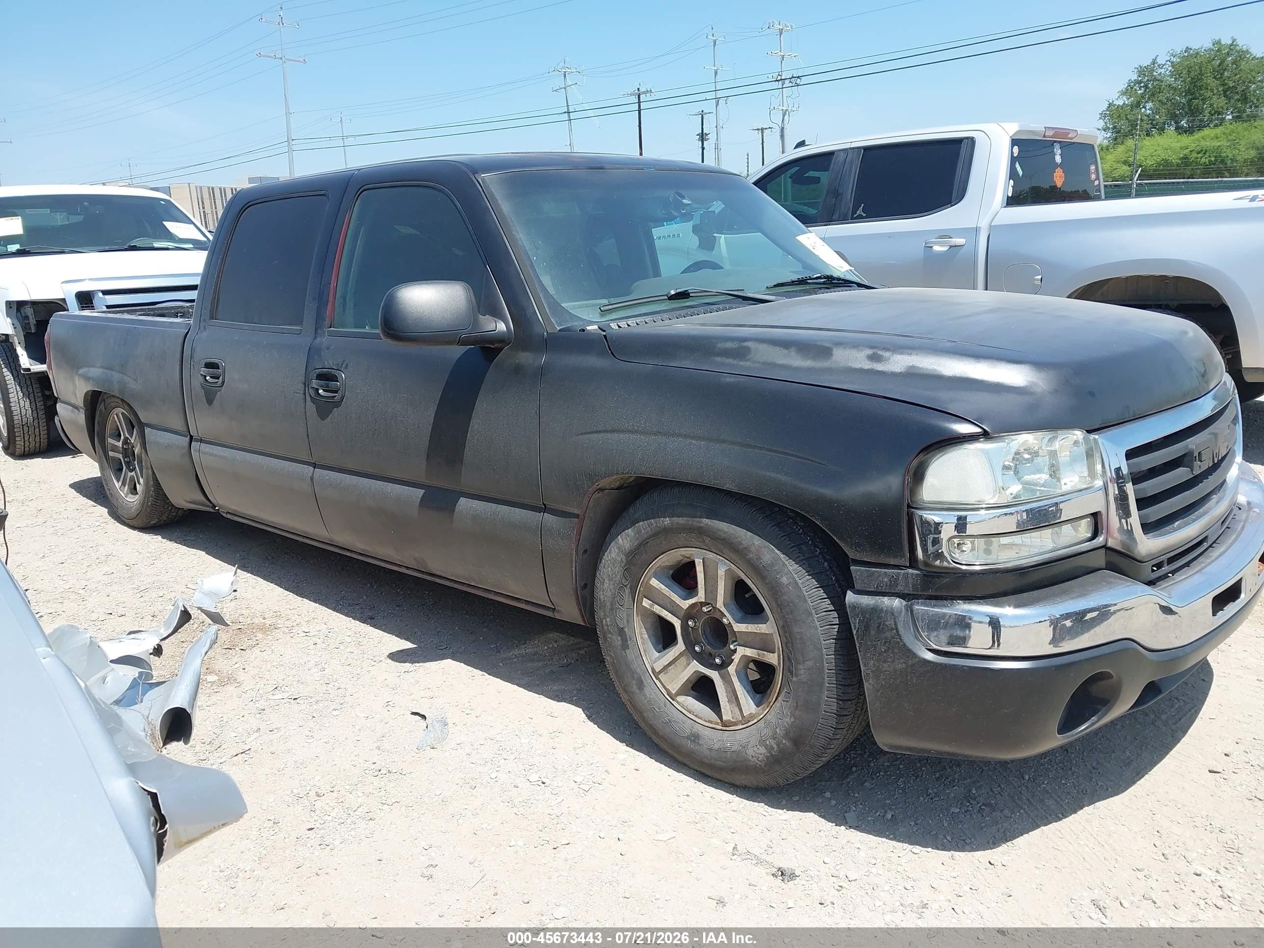 2005 GMC Sierra 1500 SLT, VIN 2GTEC13T751233300 — Theft recovery