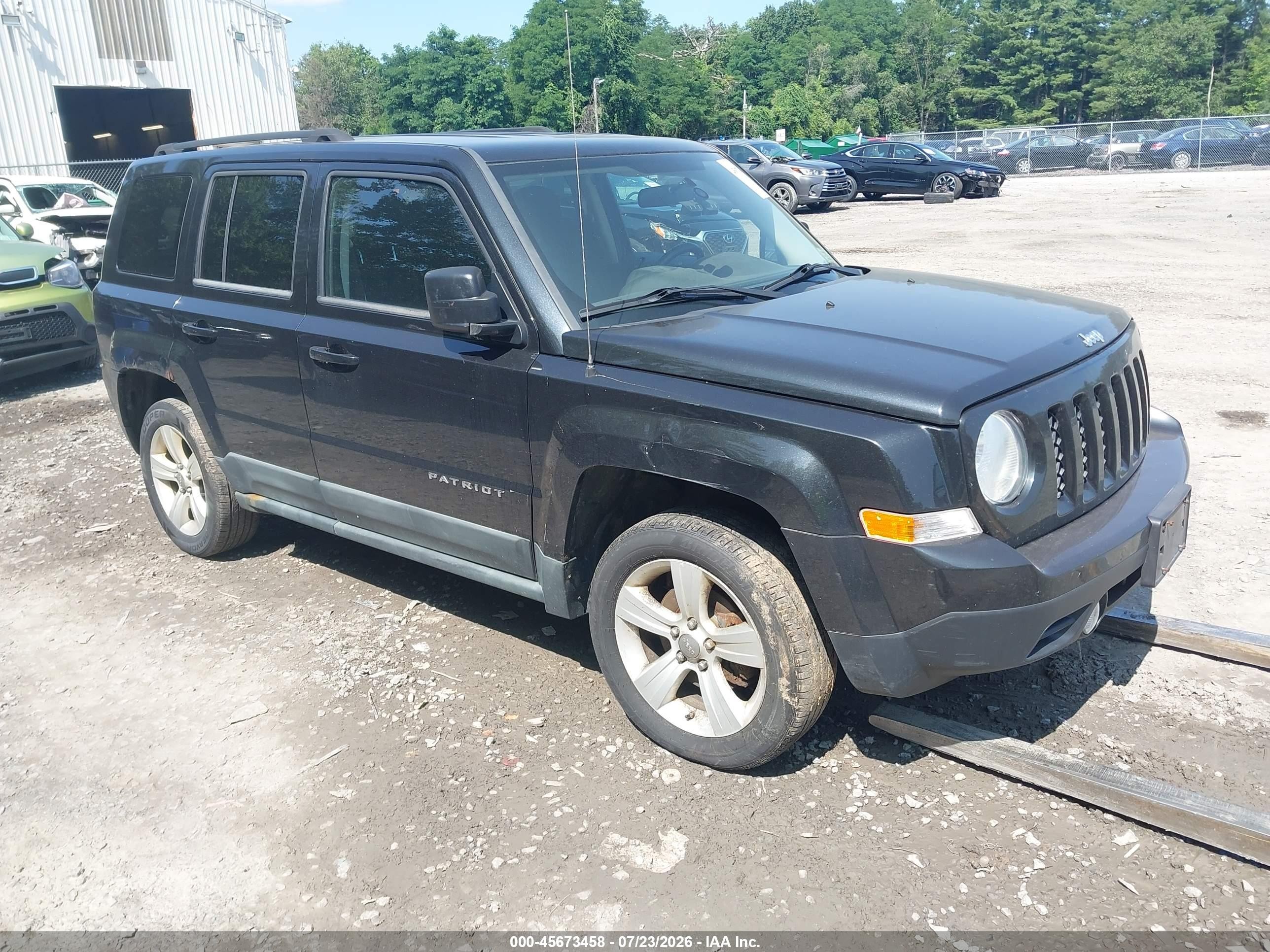 2011 Jeep Patriot Sport, VIN 1J4NF1GB6BD169947 — Normal wear
