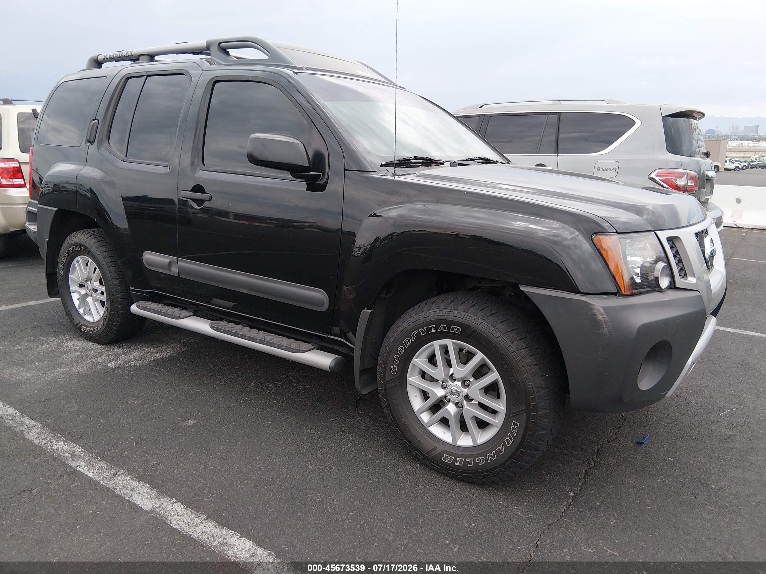 2015 Nissan Xterra S, VIN 5N1AN0NU7FN654180 — Normal wear