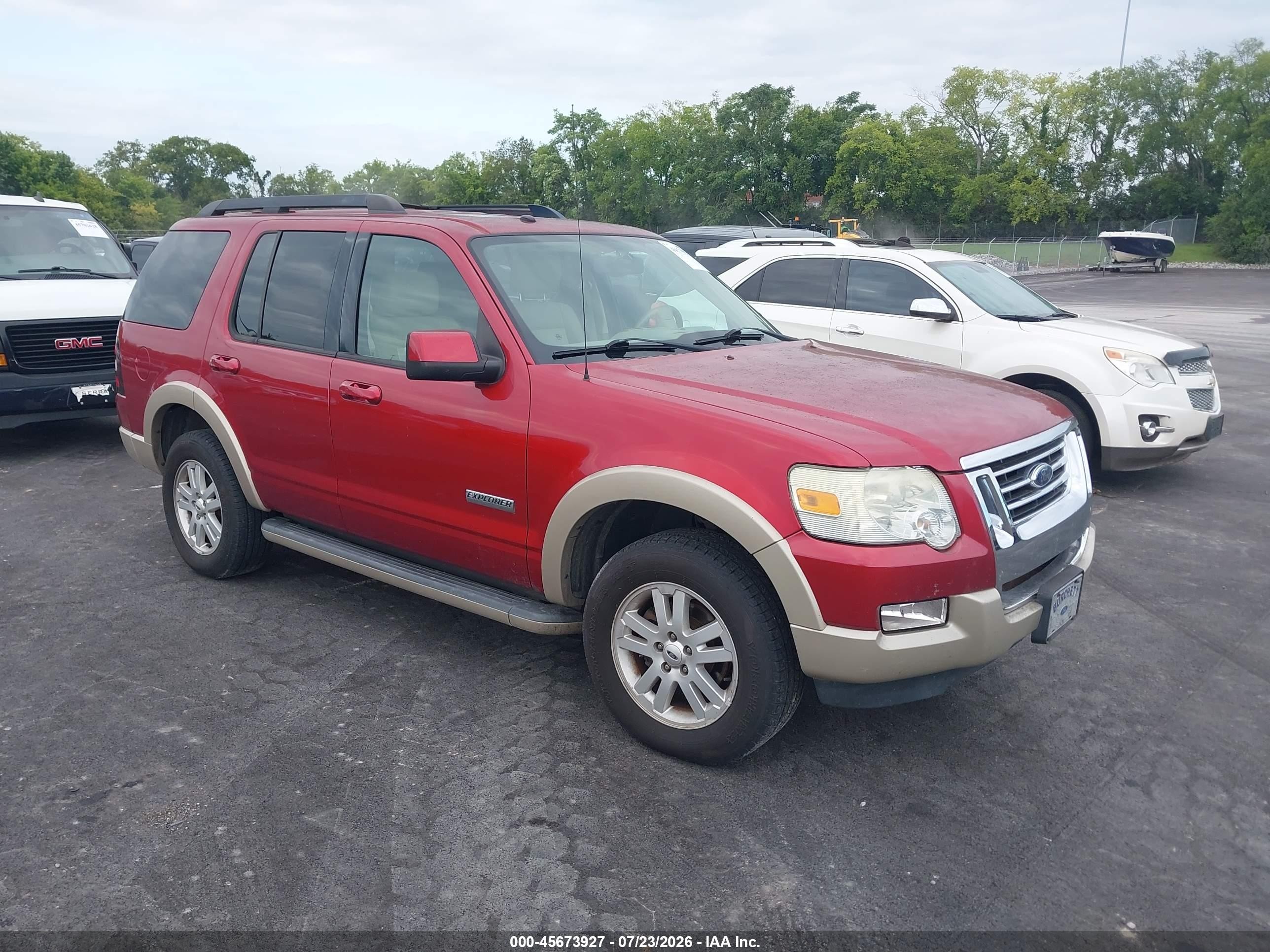 2008 Ford Explorer Eddie Bauer, VIN 1FMEU64E68UA89365 — Обычный износ