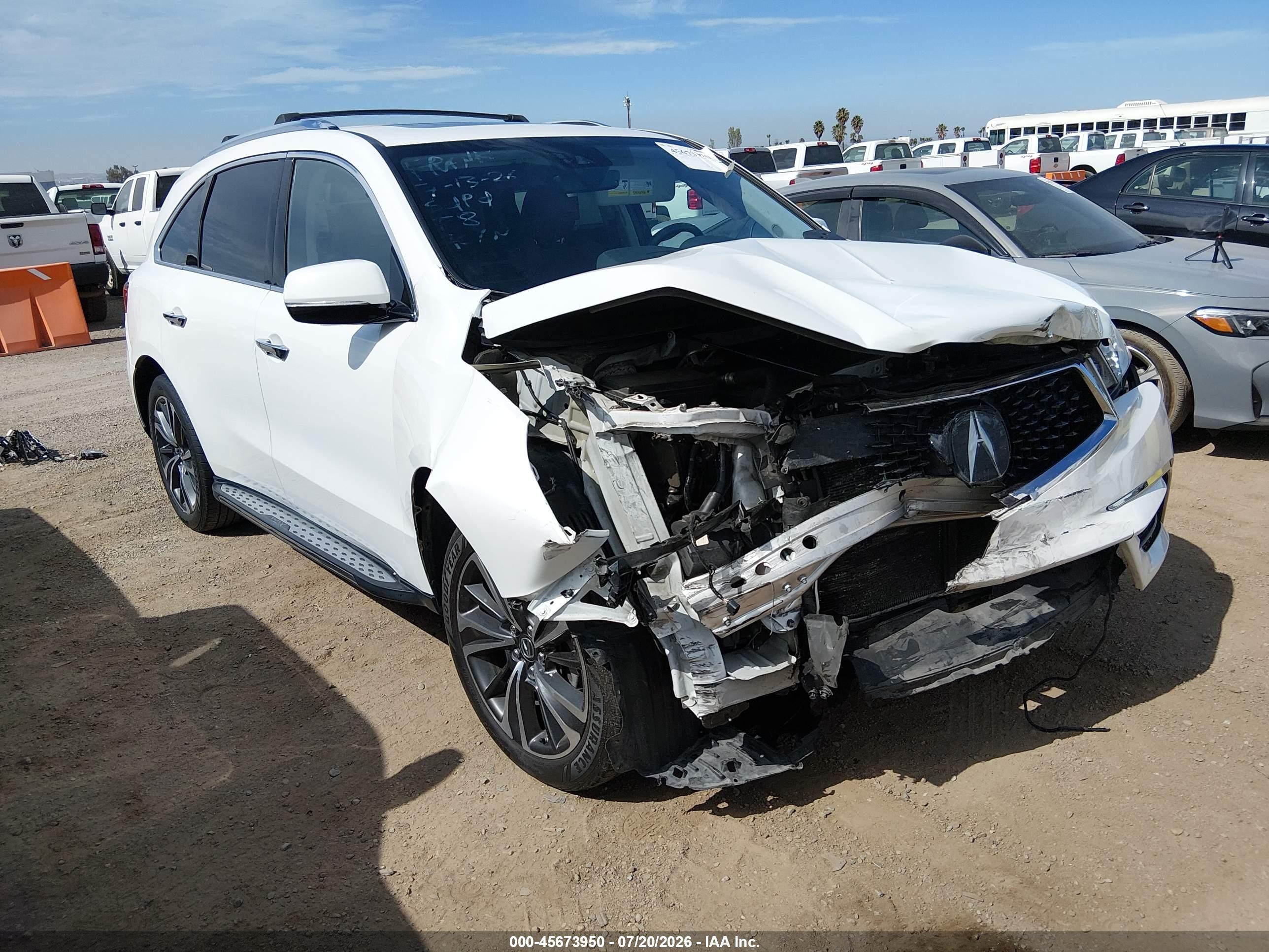 2020 Acura MDX Technology, VIN 5J8YD3H56LL016944 — All over