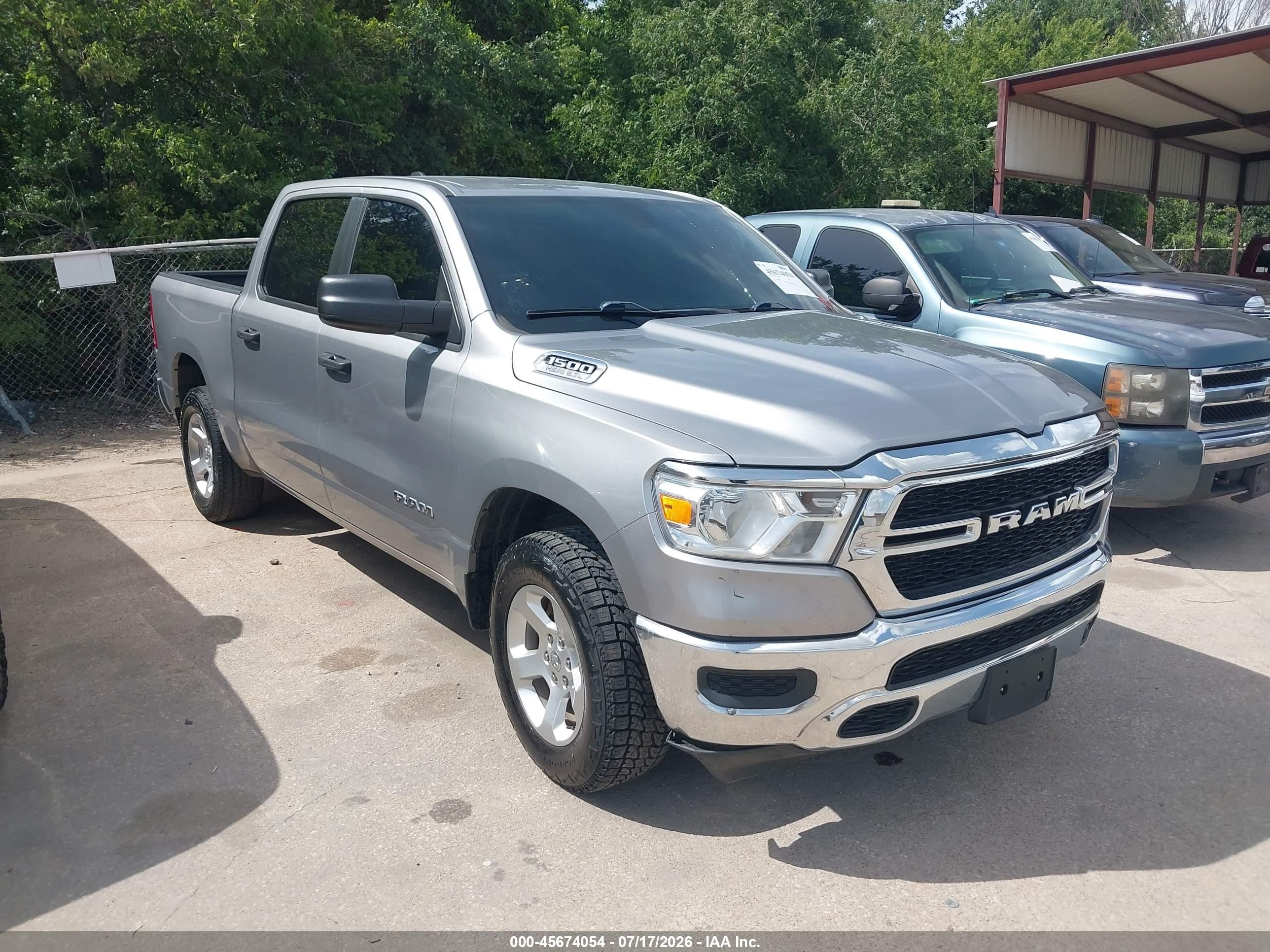 2019 Ram 1500 Tradesman, VIN 1C6SRFGT3KN613986 — Theft recovery