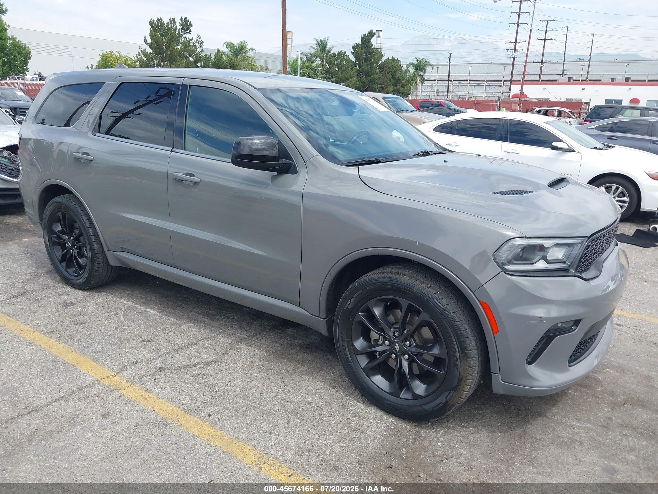 2021 Dodge Durango SXT Plus, VIN 1C4RDHAG2MC641077 — Not stated