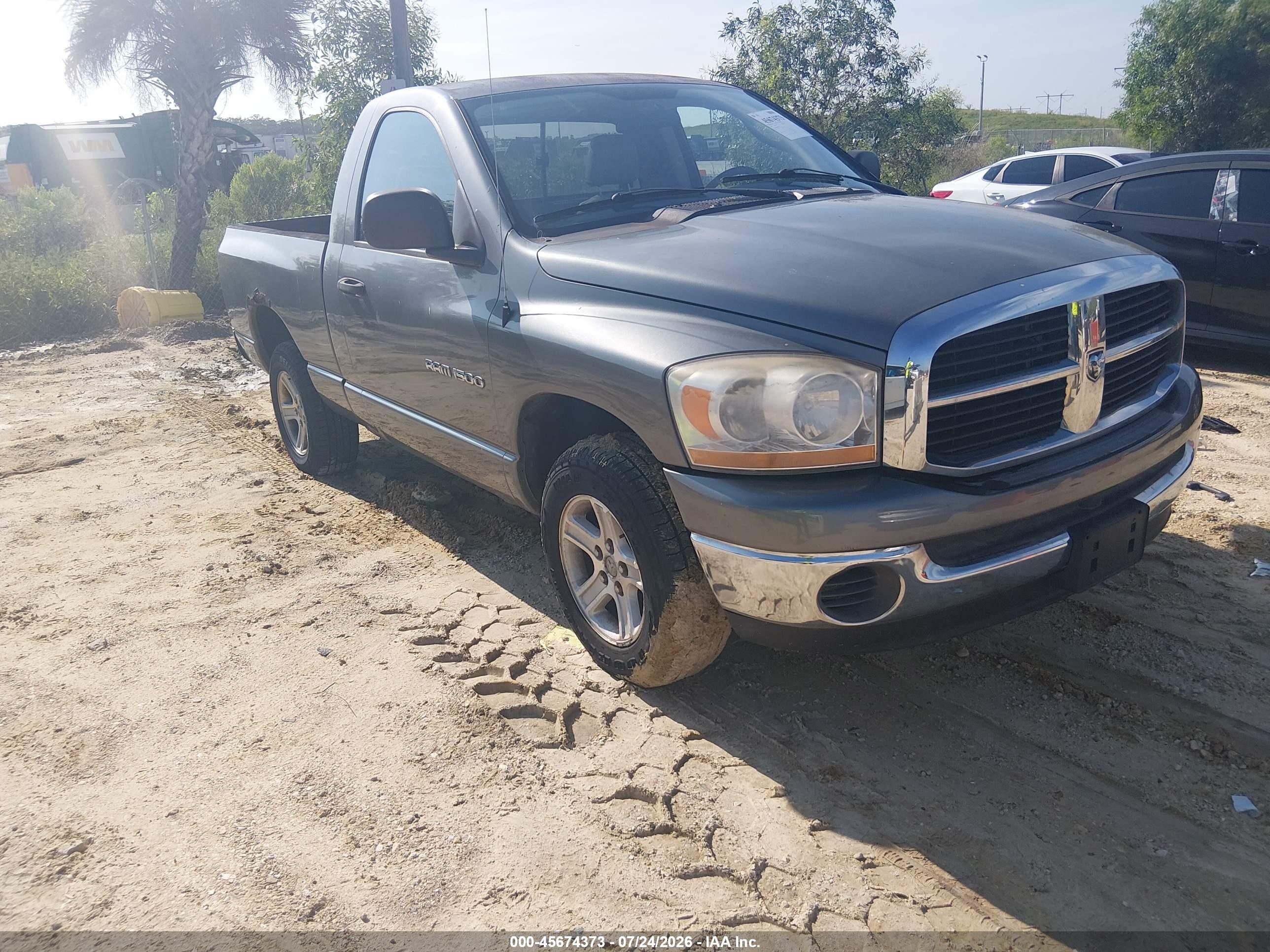 2006 Dodge 1500 SLT, VIN 1D7HA16N46J112141 — Обычный износ