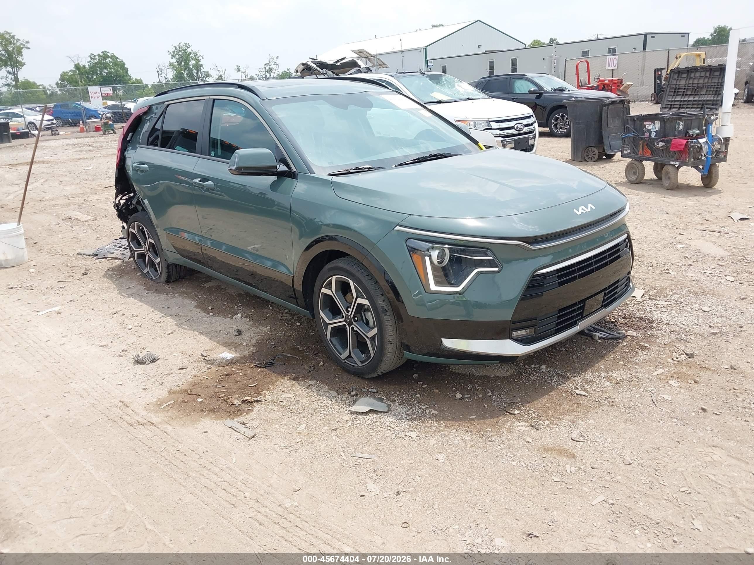 2023 Kia Niro EX Touring, VIN KNDCR3LE6P5057831 — Rear end