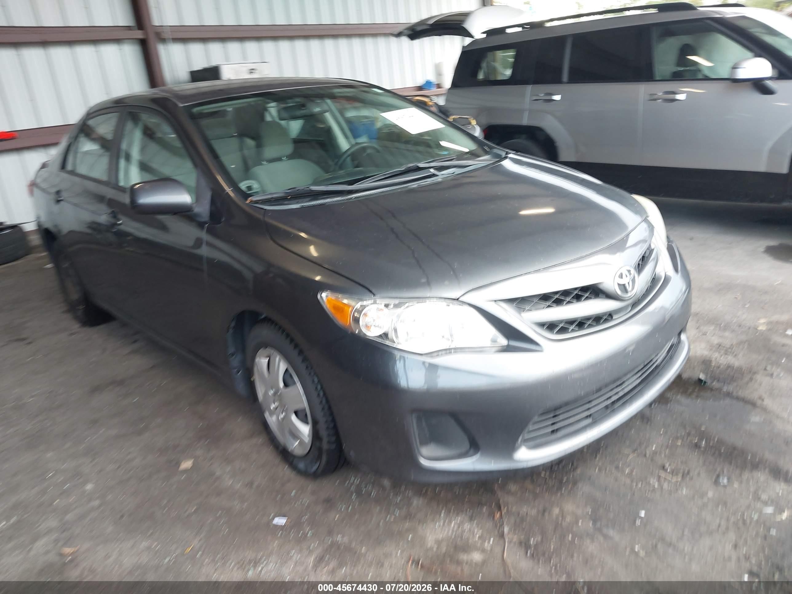 2011 Toyota Corolla S, VIN 2T1BU4EEXBC599894 — Rear end