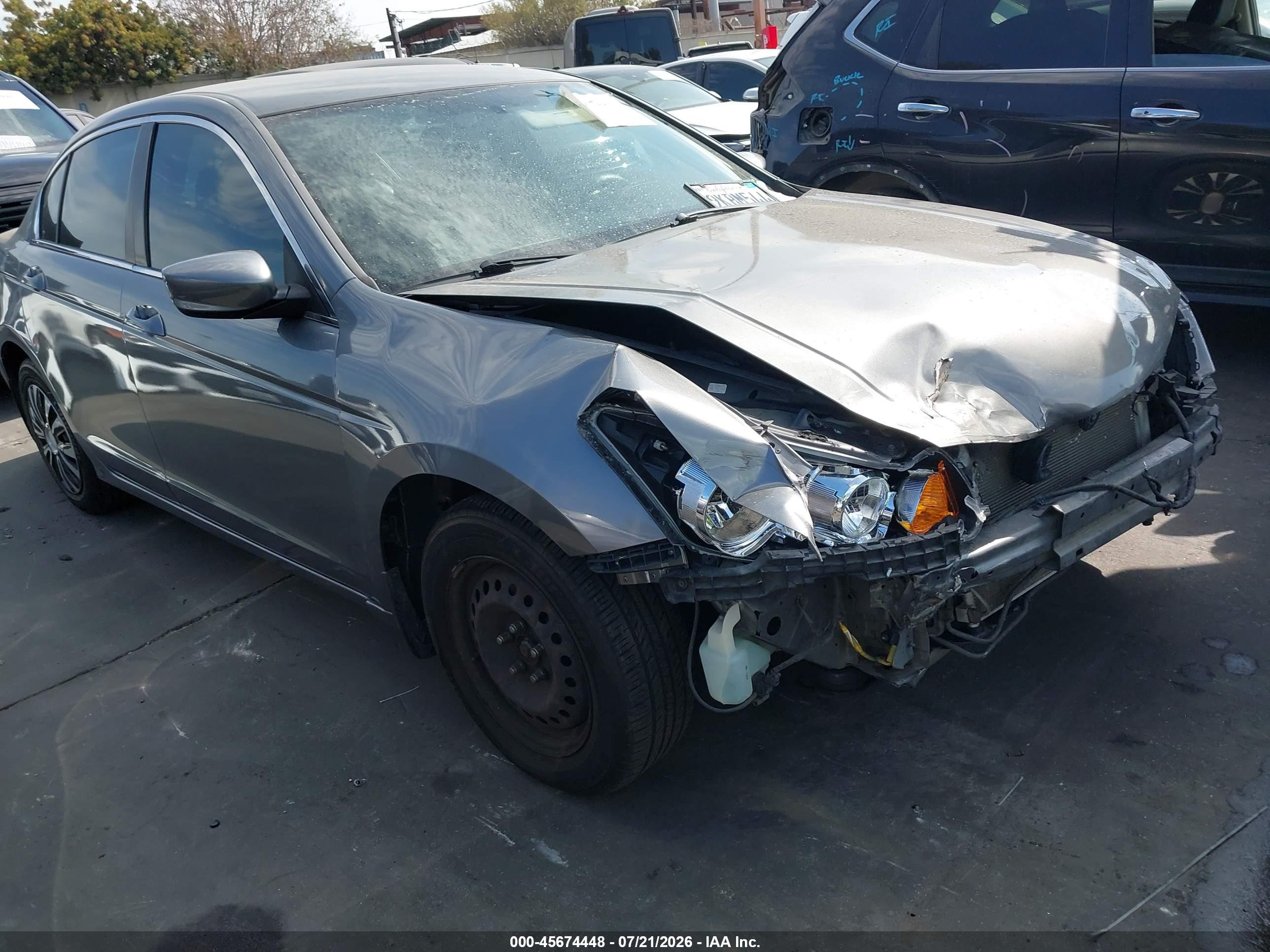 2010 Honda Accord LX, VIN 1HGCP2F34AA105160 — Front end