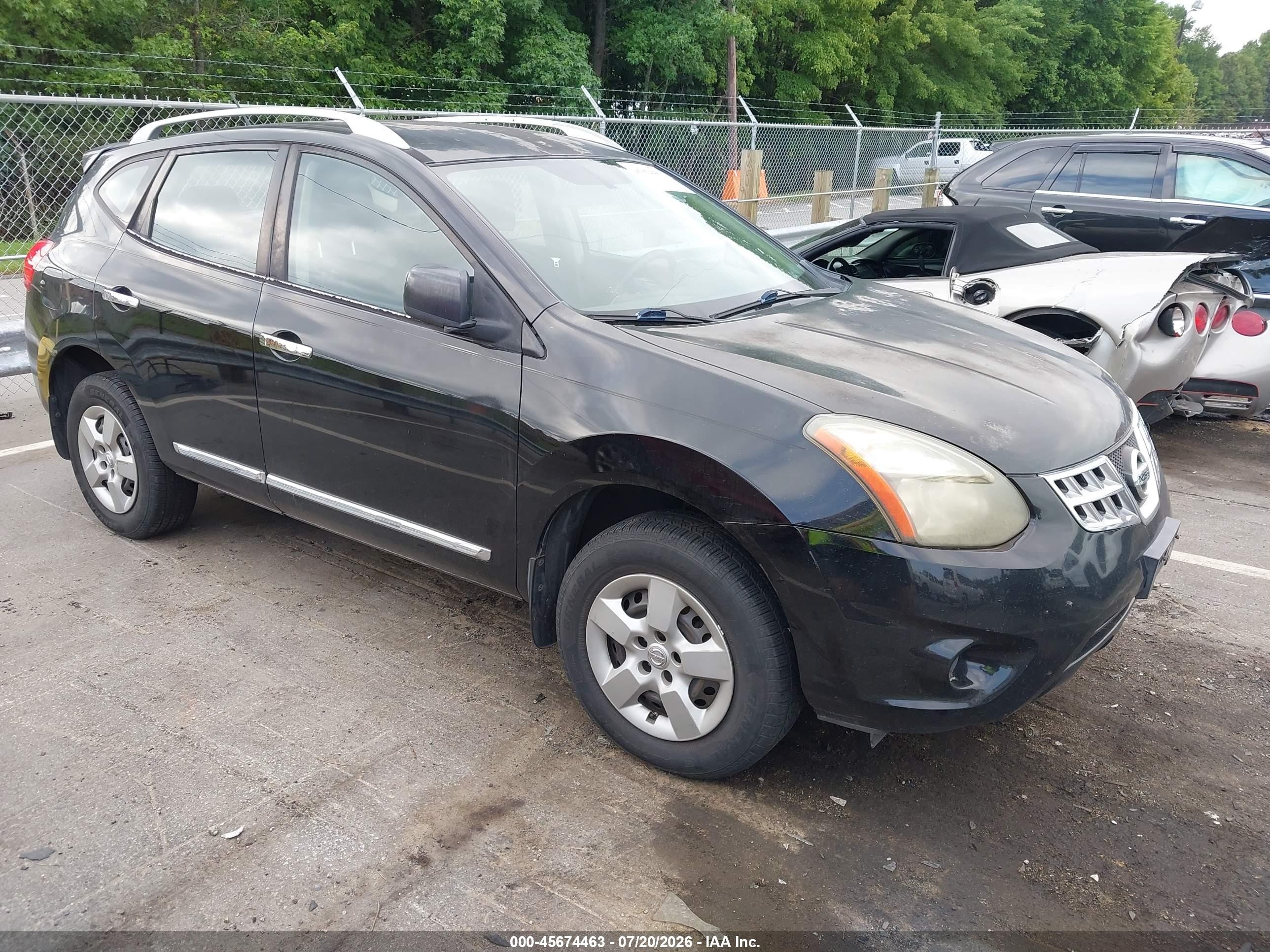 2014 Nissan Rogue S, VIN JN8AS5MV3EW720483 — Обычный износ