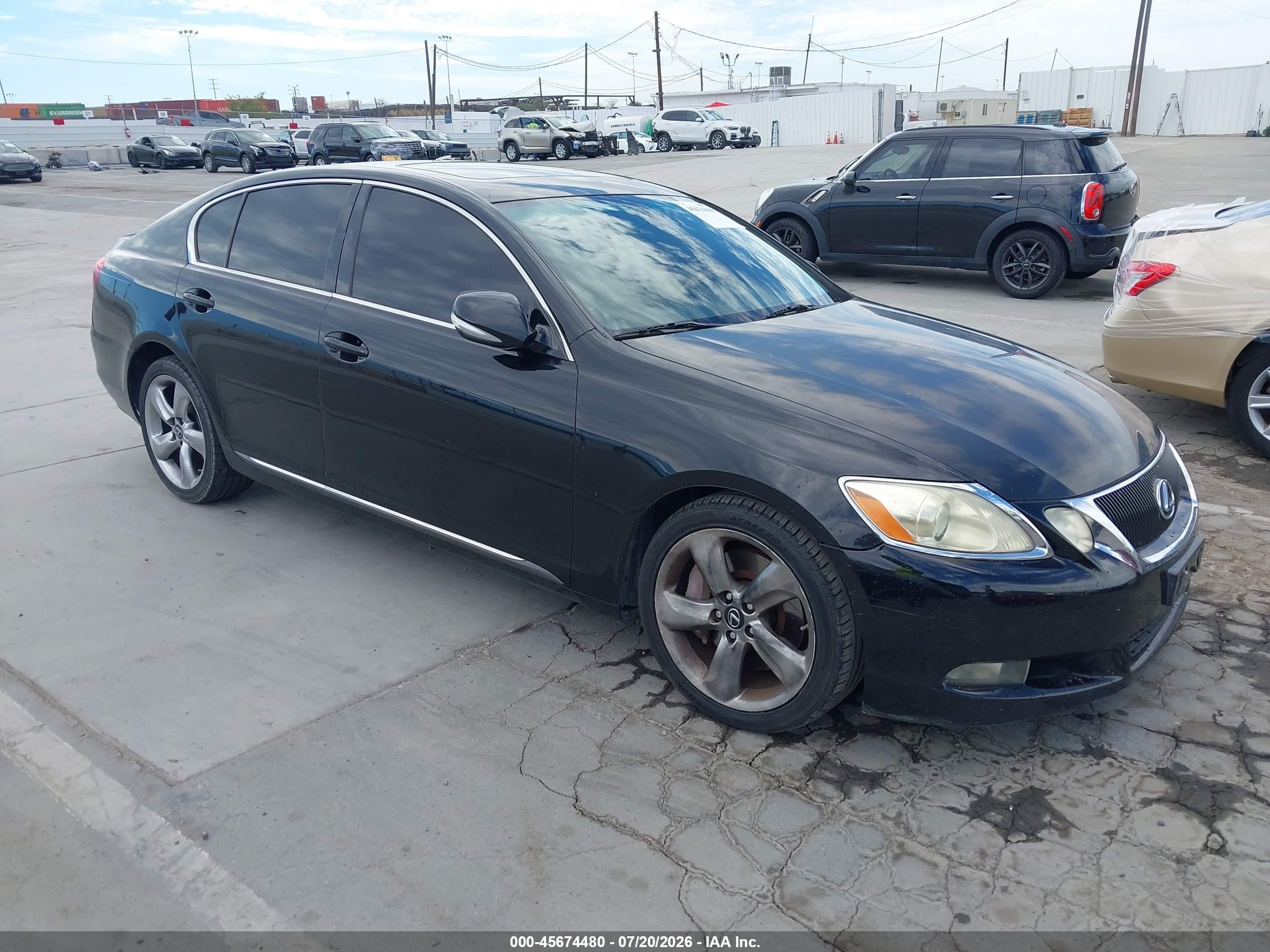 2010 Lexus GS 350, VIN JTHBE1KS4A0050026 — Обычный износ