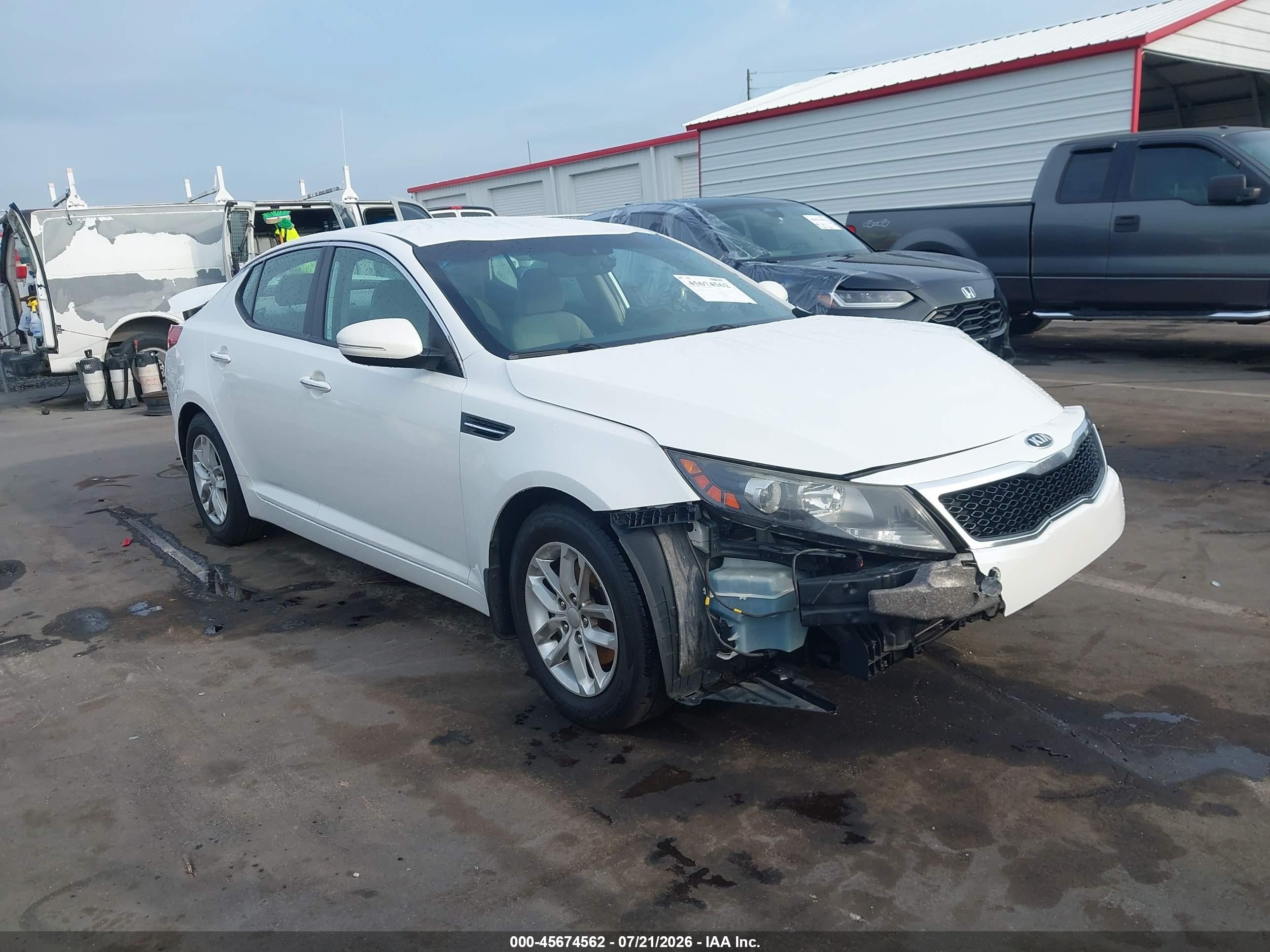 2013 Kia Optima LX, VIN KNAGM4A71D5304711 — All over