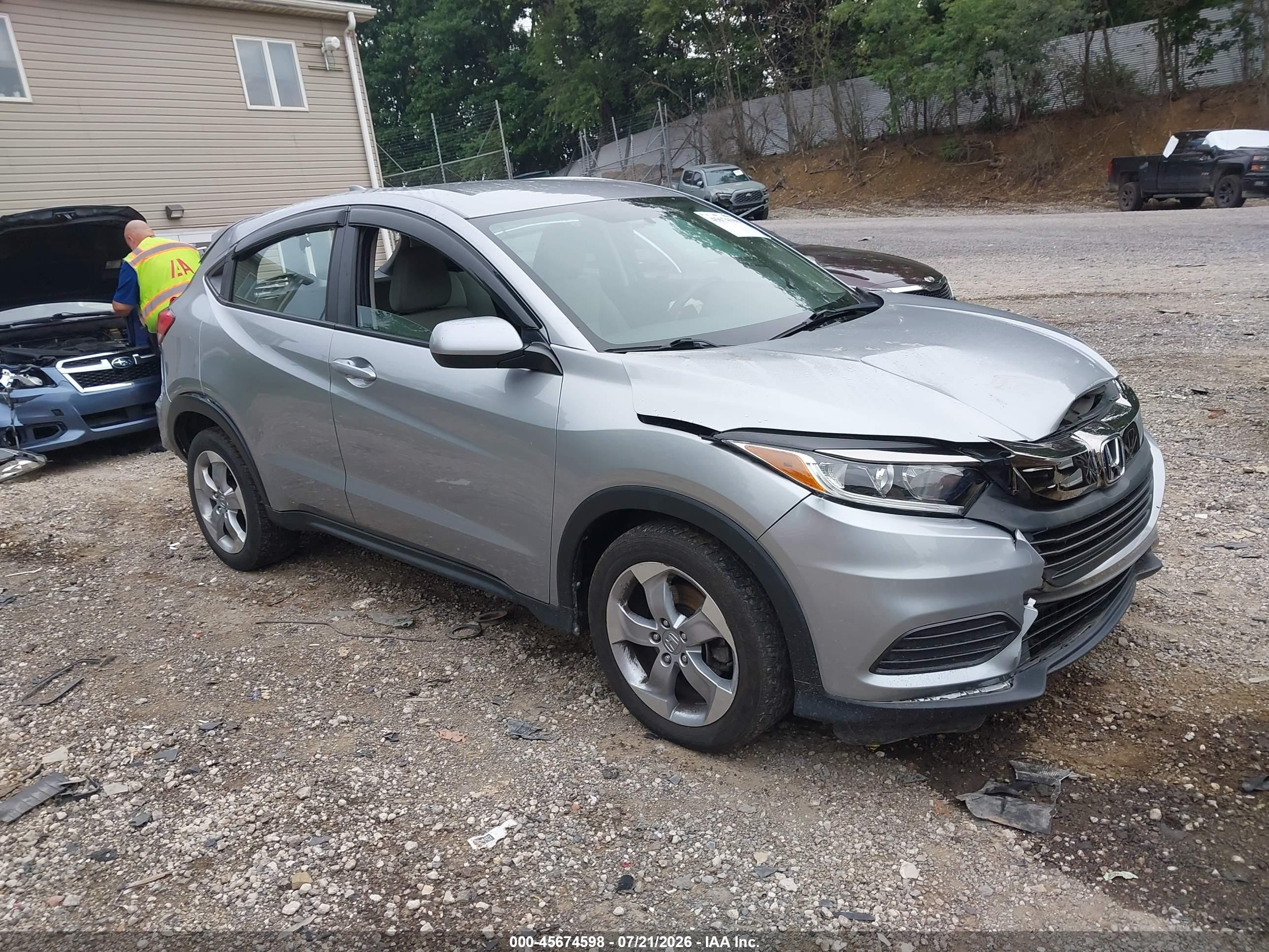 2019 Honda HR-V LX, VIN 3CZRU6H33KG710712 — All over