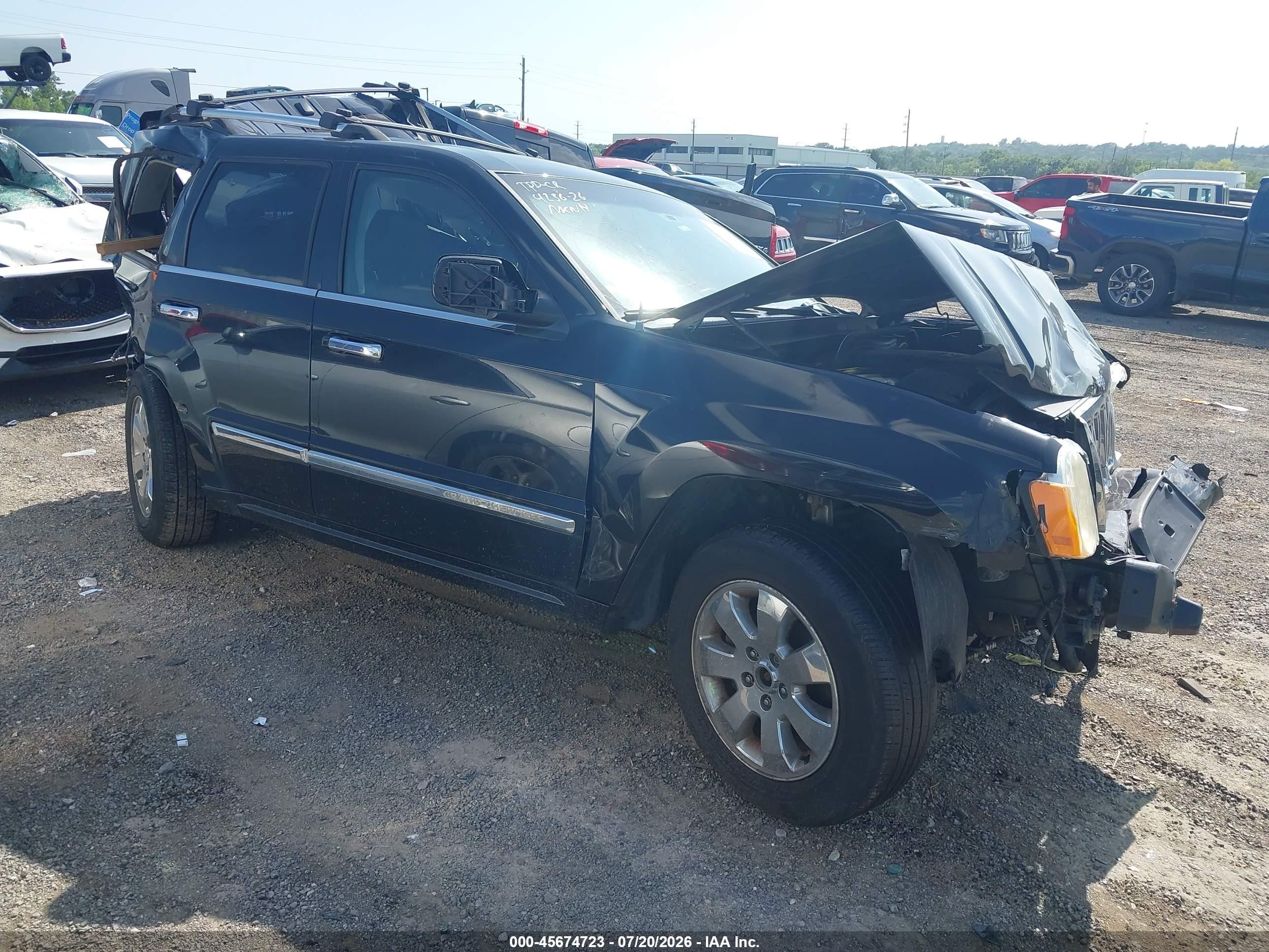2009 Jeep Grand Cherokee Overland, VIN 1J8HR68TX9C537182 — All over