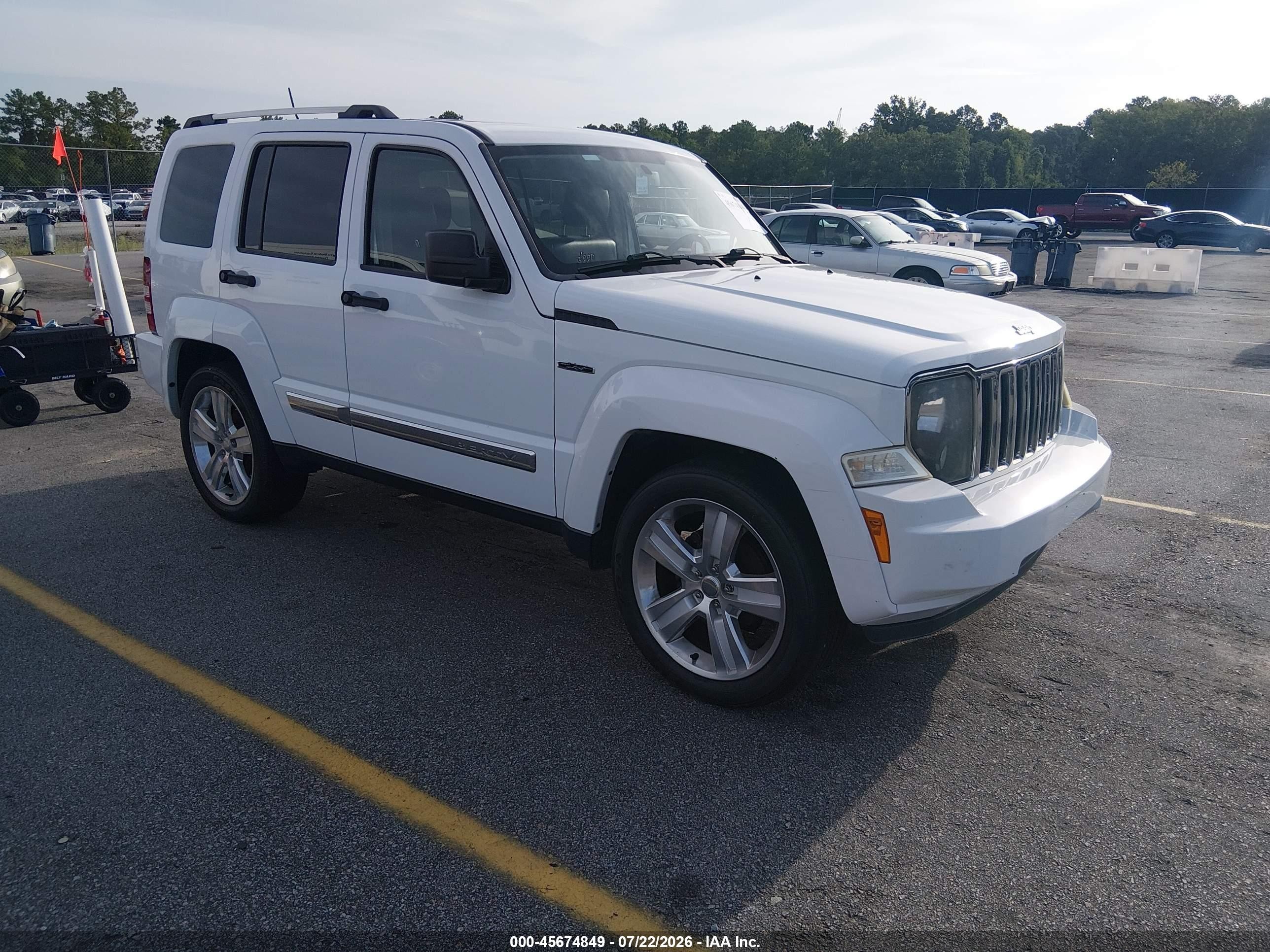 2012 Jeep Liberty Limited Jet, VIN 1C4PJMFK8CW214733 — Обычный износ
