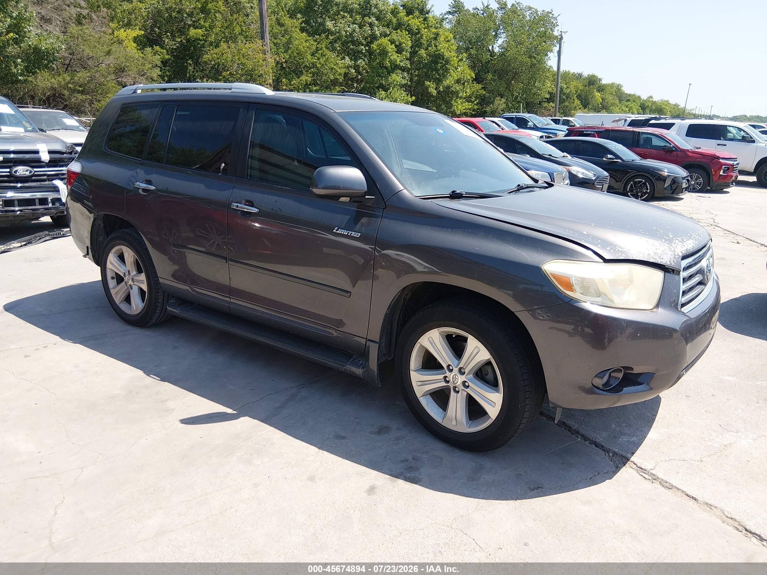 2009 Toyota Highlander Limited, VIN JTEDS42A692074786 — Normal wear