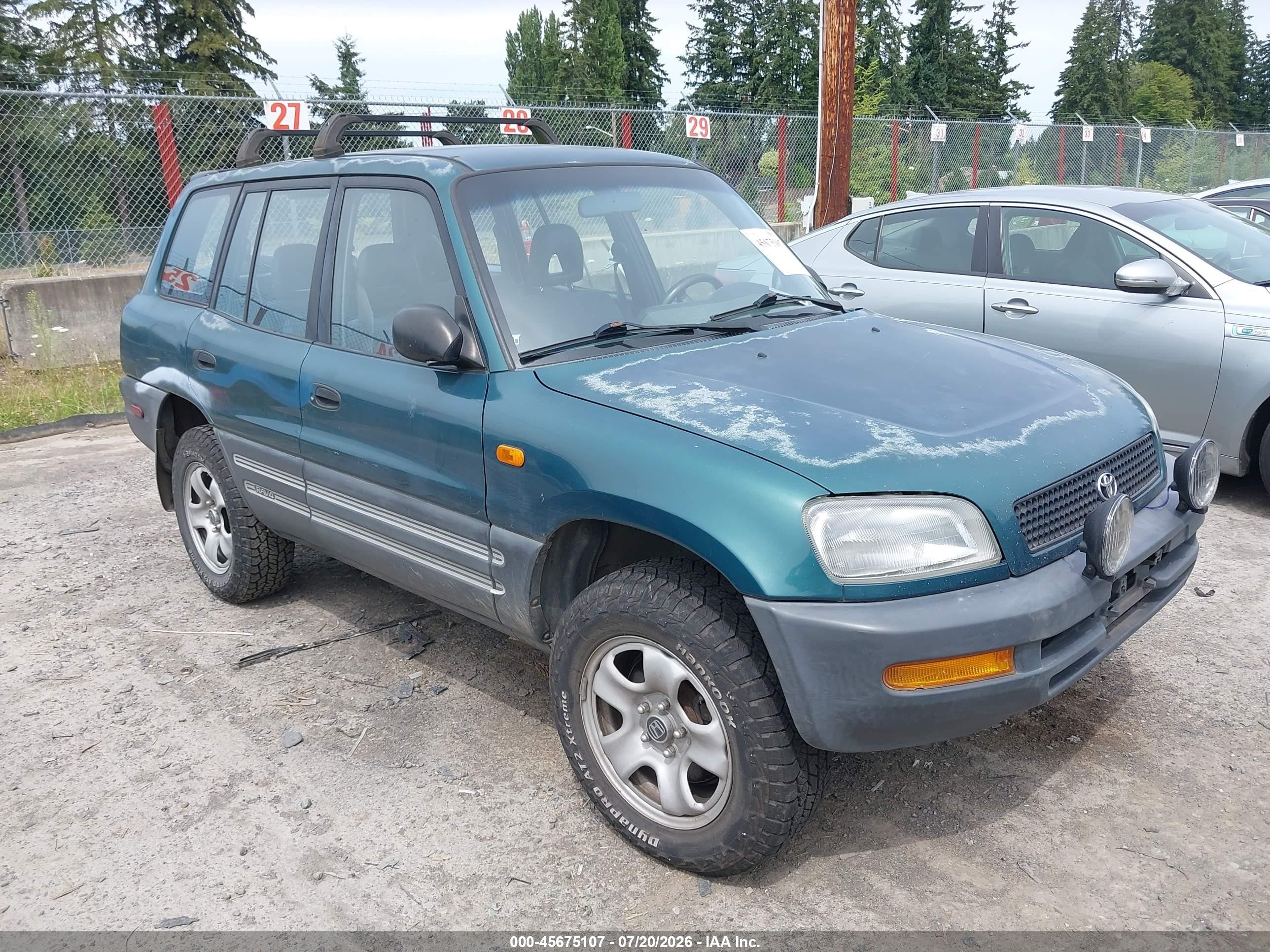 1997 Toyota RAV4, VIN JT3HP10V2V7037246 — Normal wear
