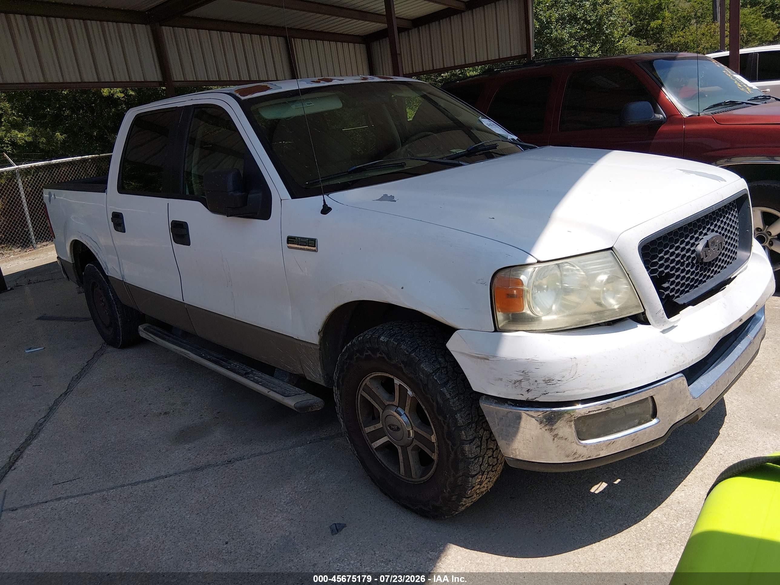 2005 Ford F-150 XLT, VIN 1FTRW12WX5KE27503 — Repossession