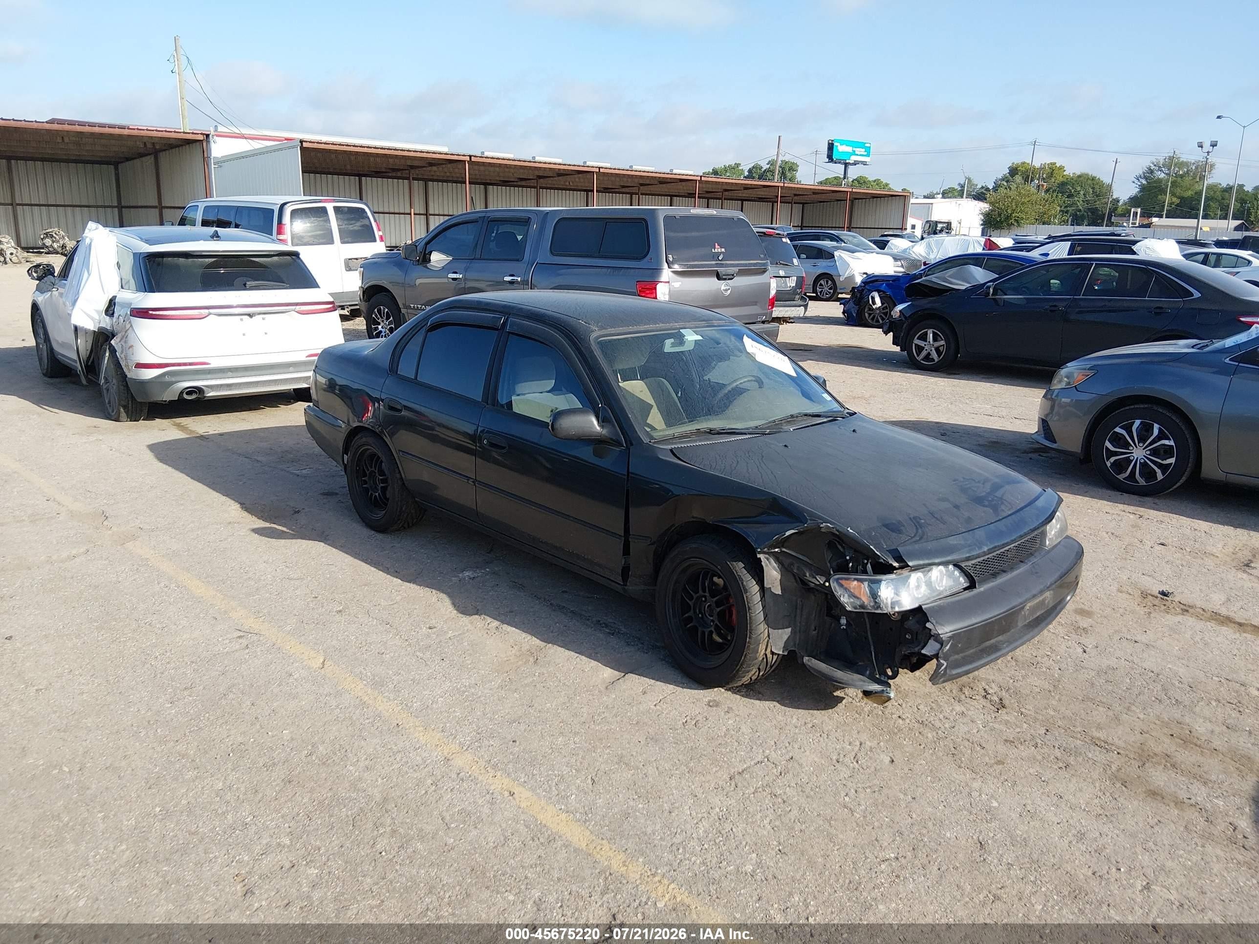 1996 Toyota Corolla DX, VIN 1NXBB02E6TZ367781 — Перед