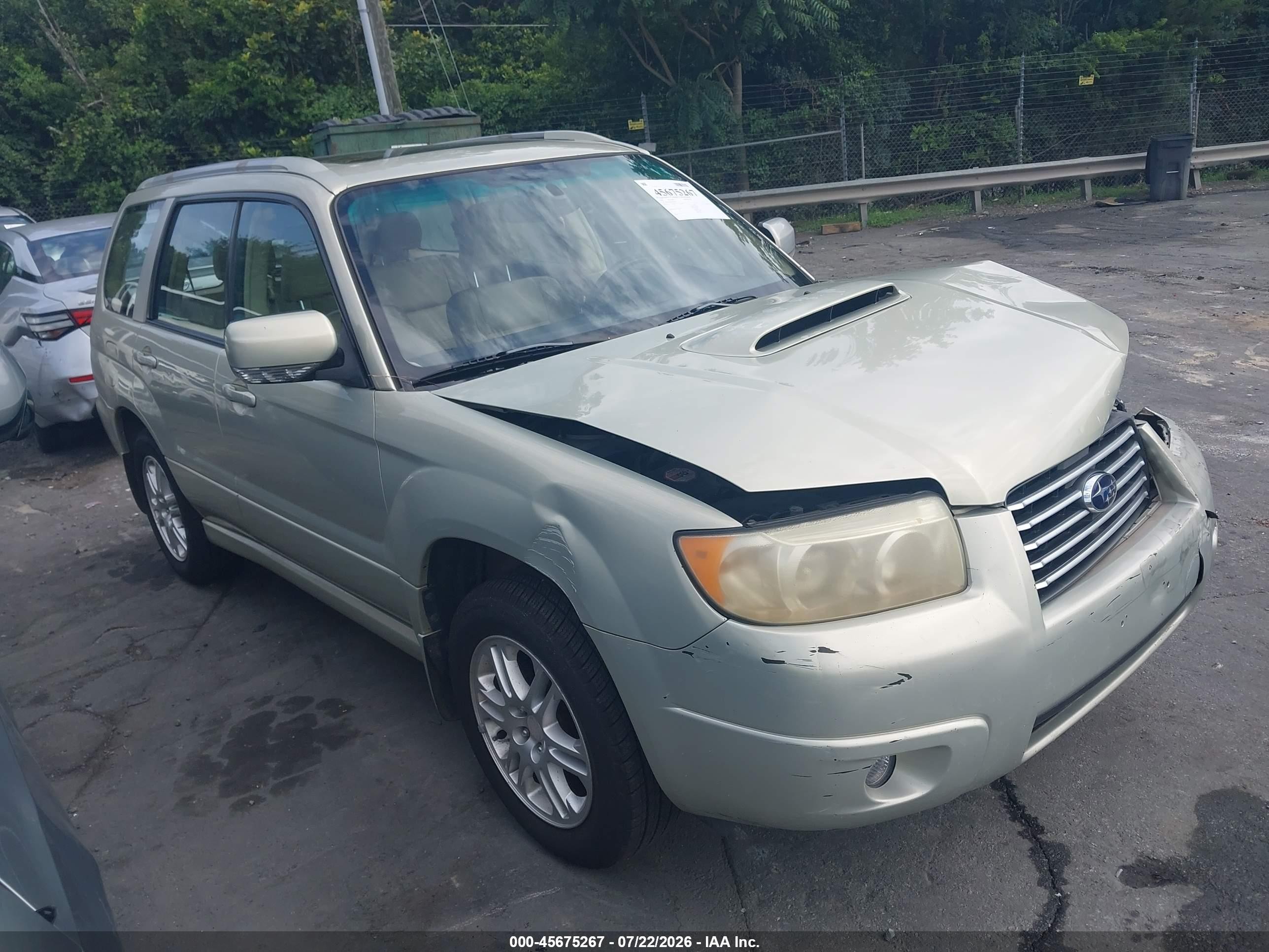 2006 Subaru Forester XT Limited, VIN JF1SG69666H709143 — Front end