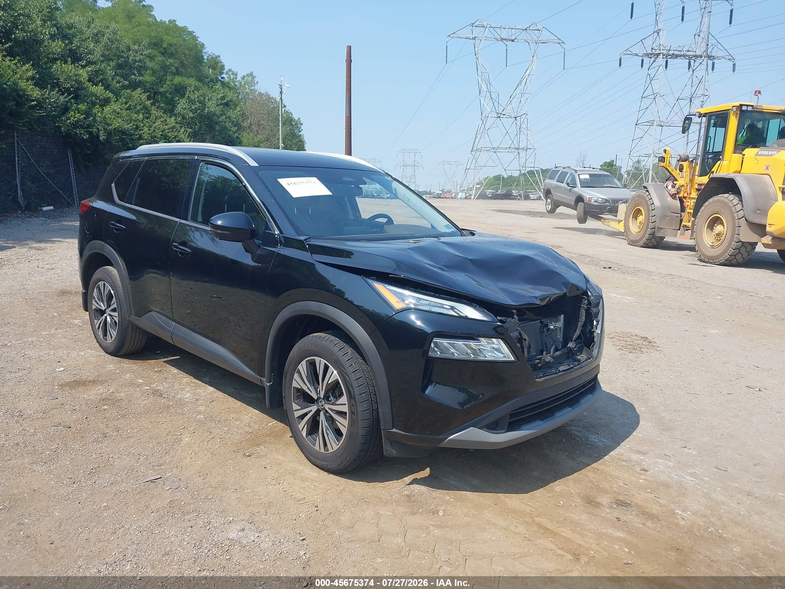 2021 Nissan Rogue SV, VIN JN8AT3BB9MW213158 — Not stated