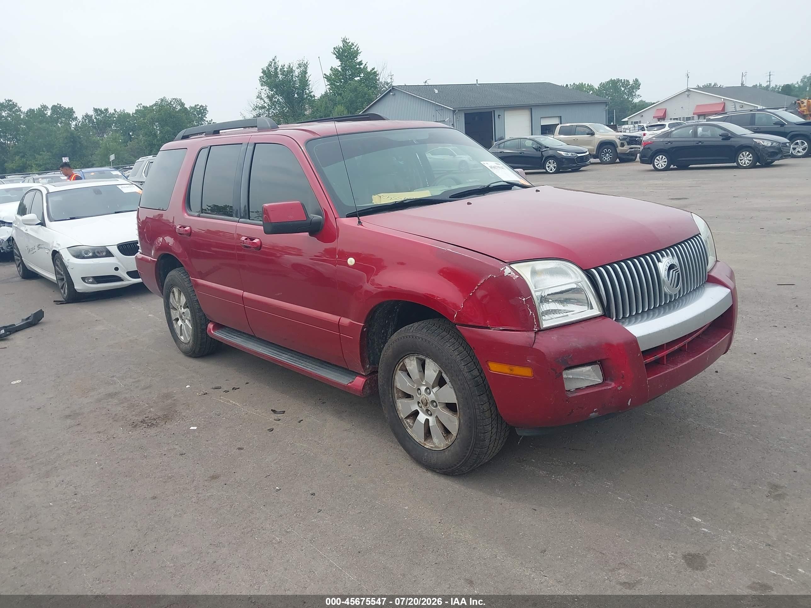 2006 Mercury Mountaineer Luxury, VIN 4M2EU47E16UJ05855 — Front end
