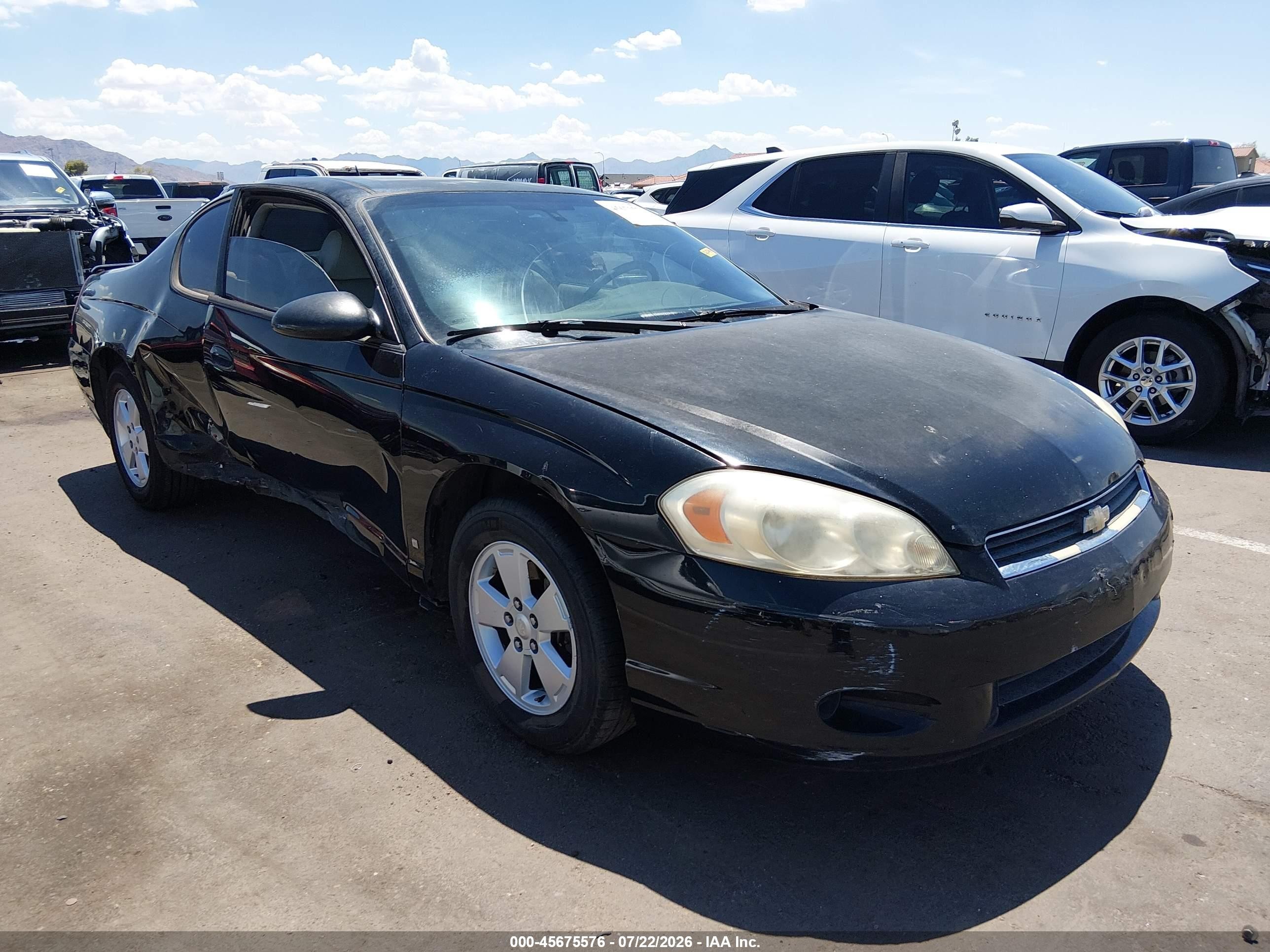 2006 Chevrolet Monte Carlo LT 3.5L, VIN 2G1WM15K469244191 — Side