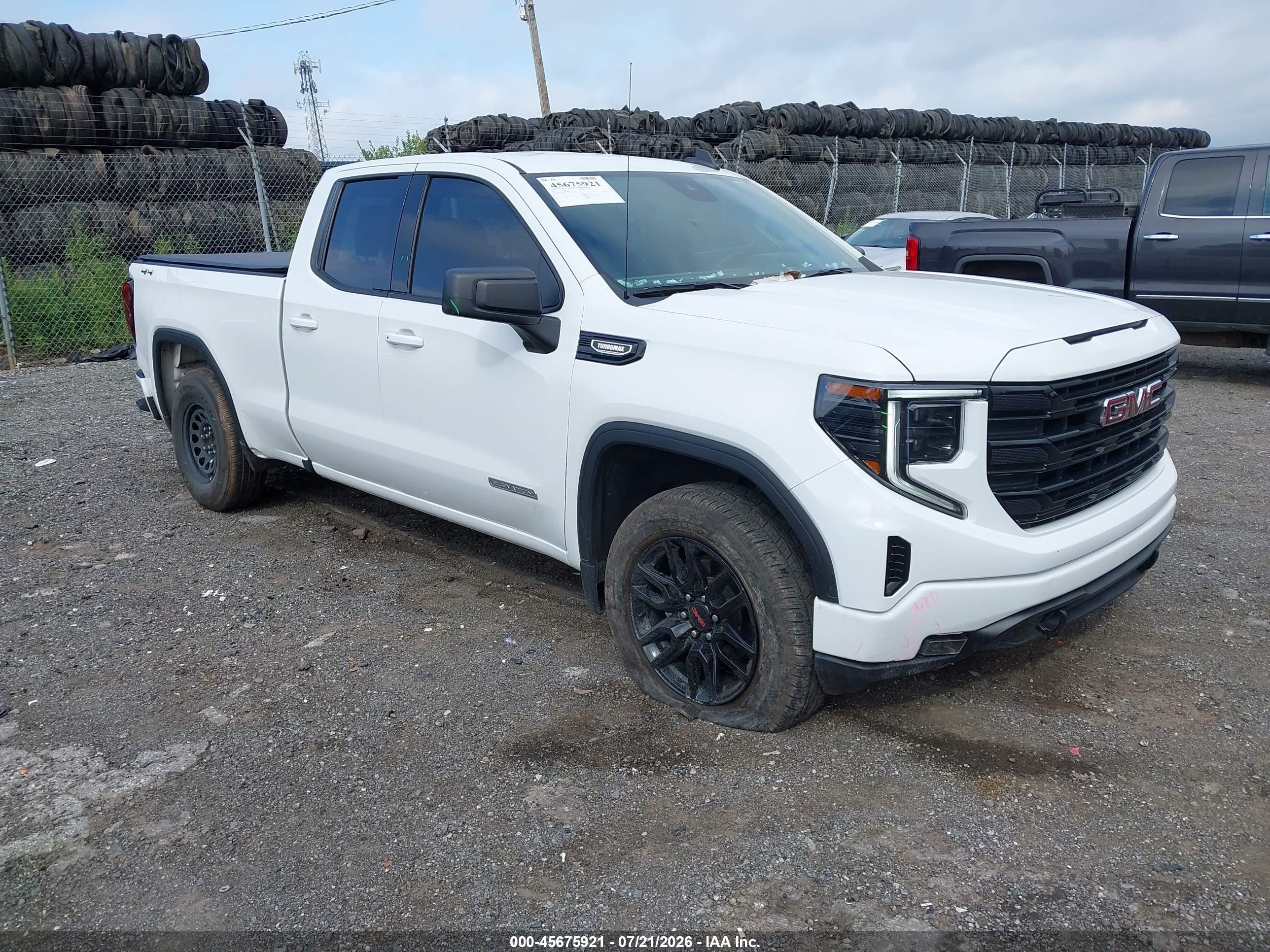 2024 GMC Sierra 1500 Elevation, VIN 1GTRUJEKXRZ350031 — Roof