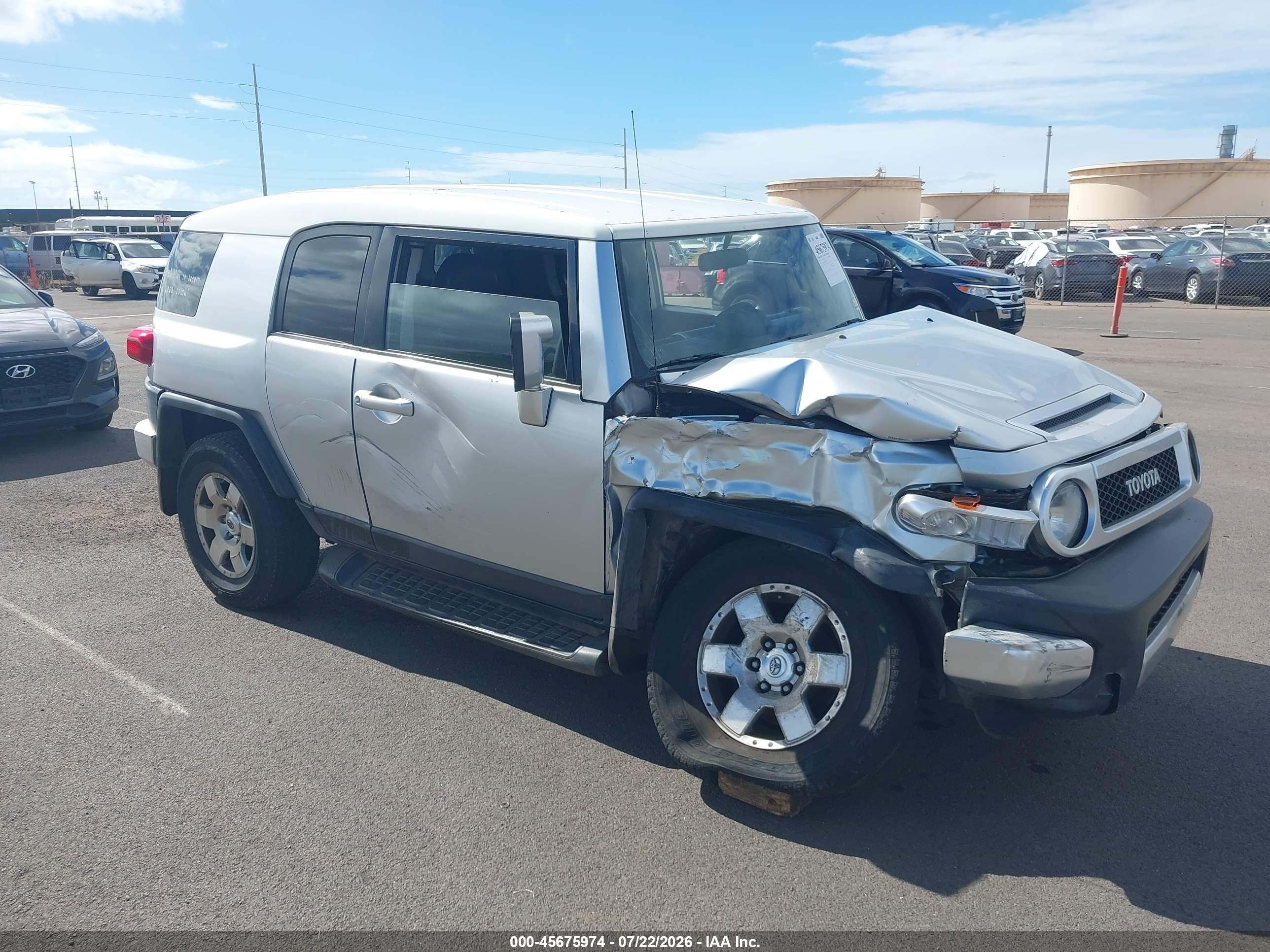 2007 Toyota FJ Cruiser, VIN JTEZU11F770001835 — По всему кузову