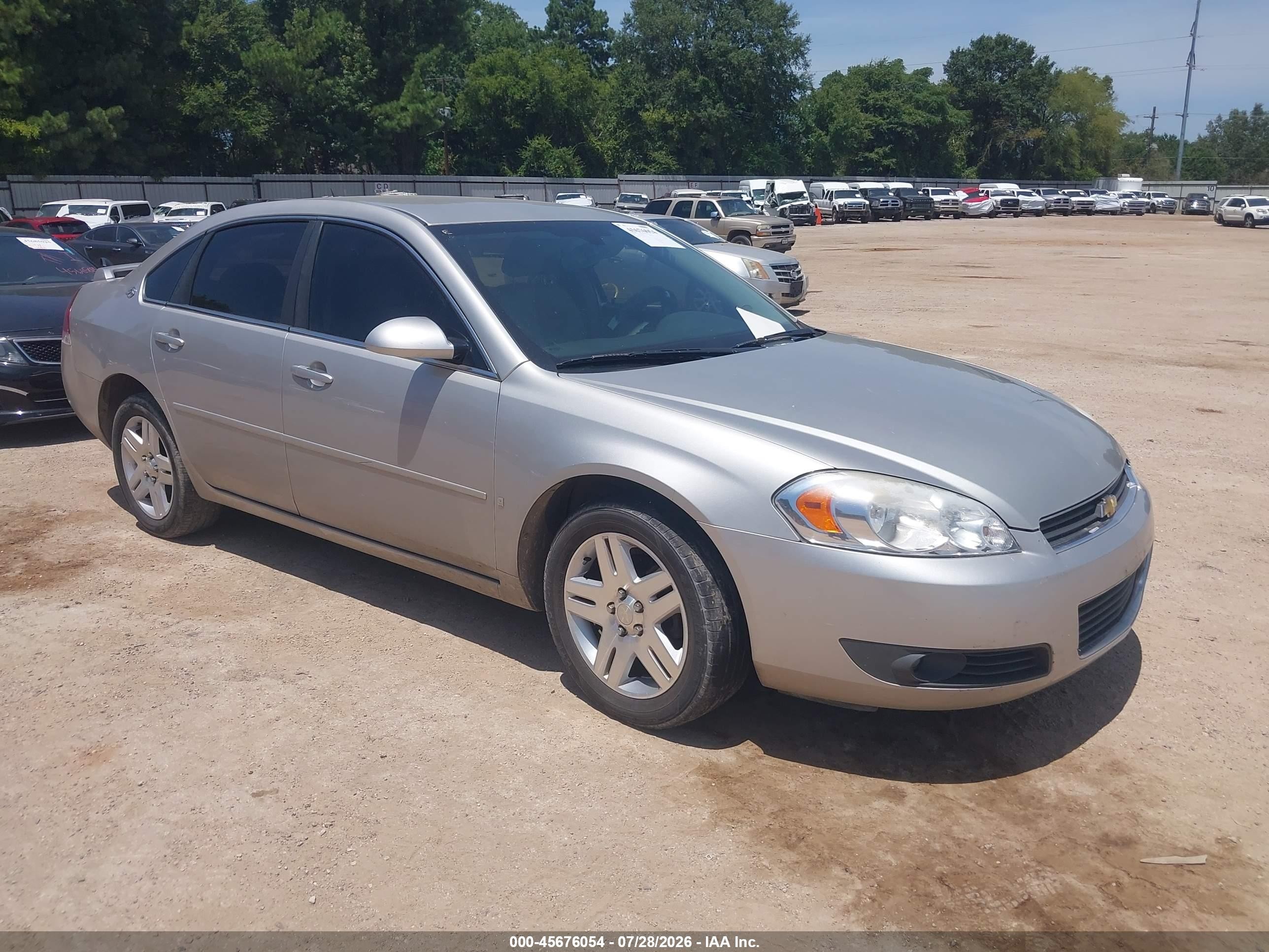 2007 Chevrolet Impala LT, VIN 2G1WC58R579219630 — Обычный износ