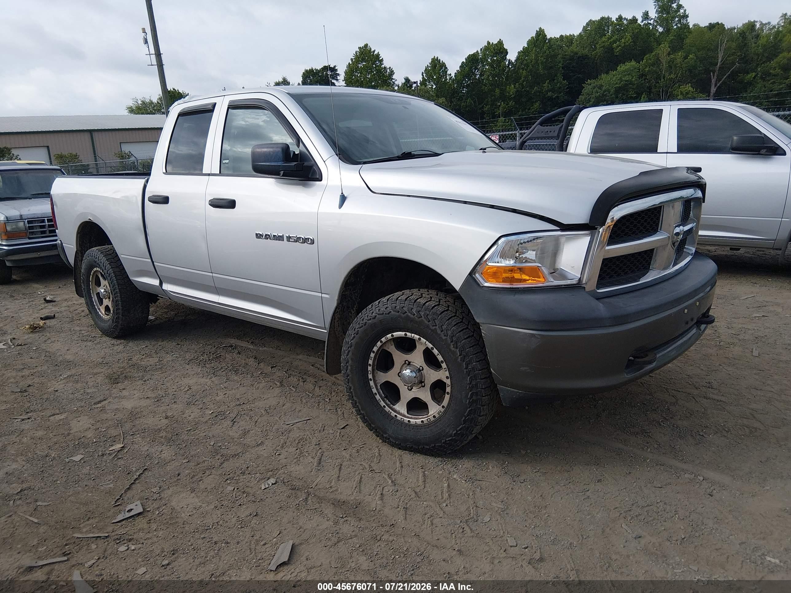 2011 Ram 1500 Big Horn, VIN 1D7RV1GP6BS546512 — Roof