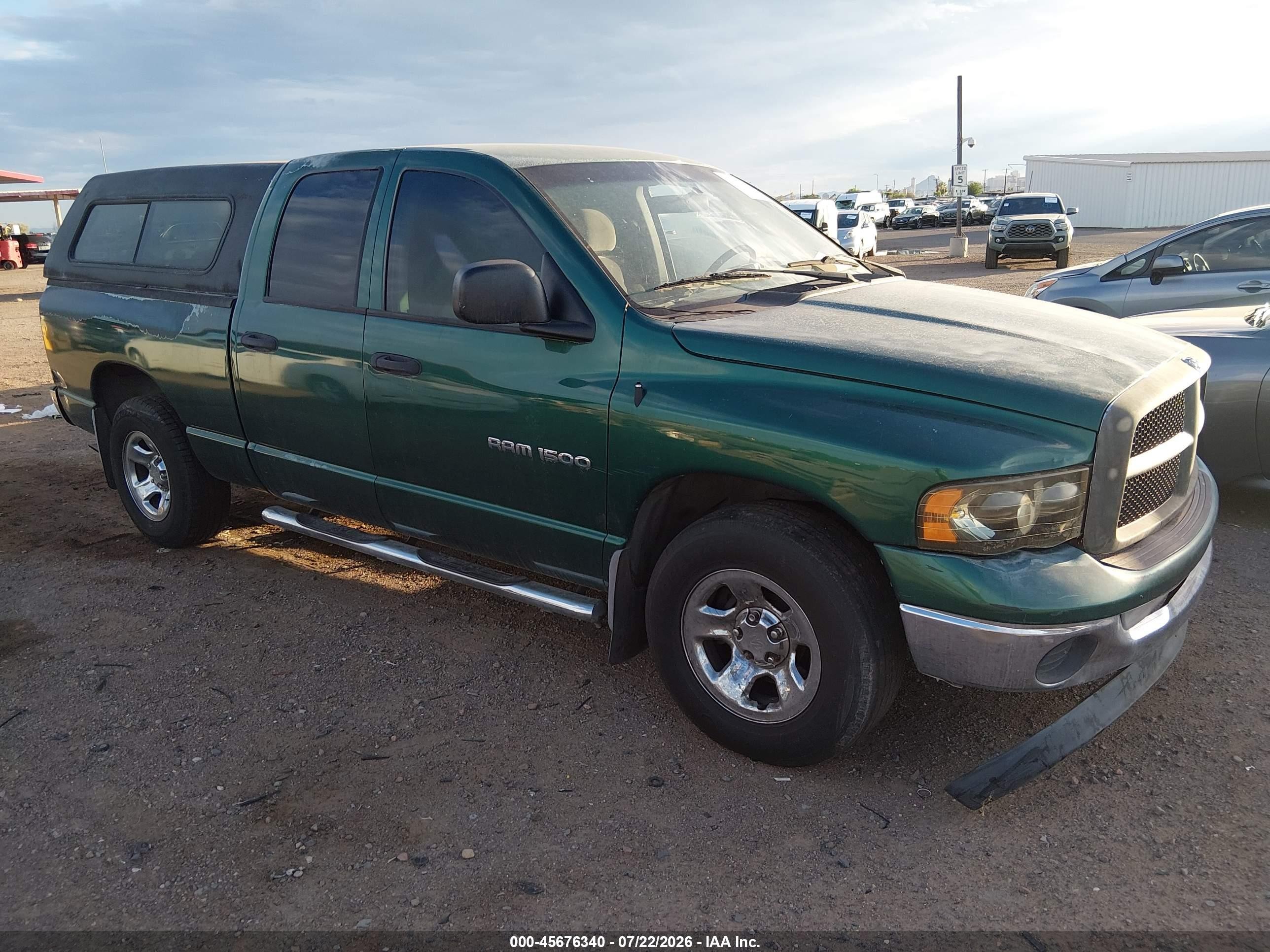 2003 Dodge 1500 ST, VIN 1D7HA18N03S379375 — Normal wear