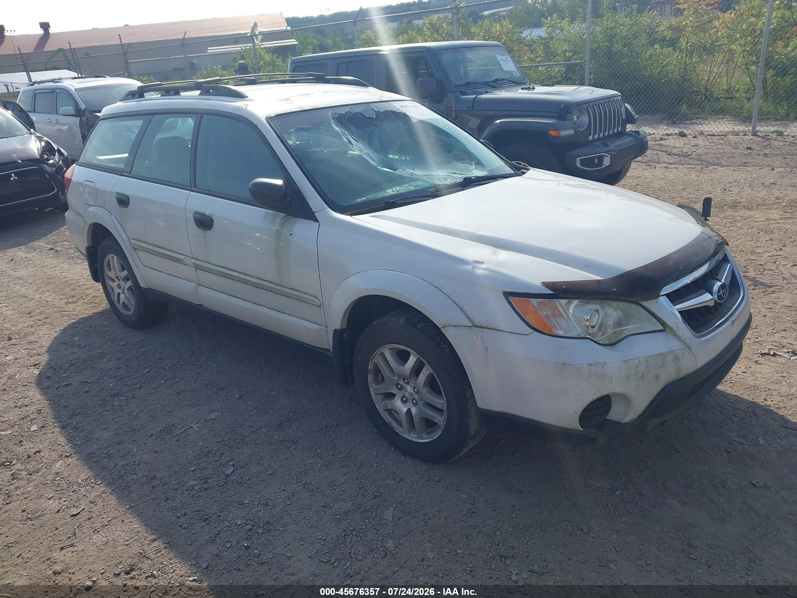 2009 Subaru Outback, VIN 4S4BP60C996331621 — Обычный износ