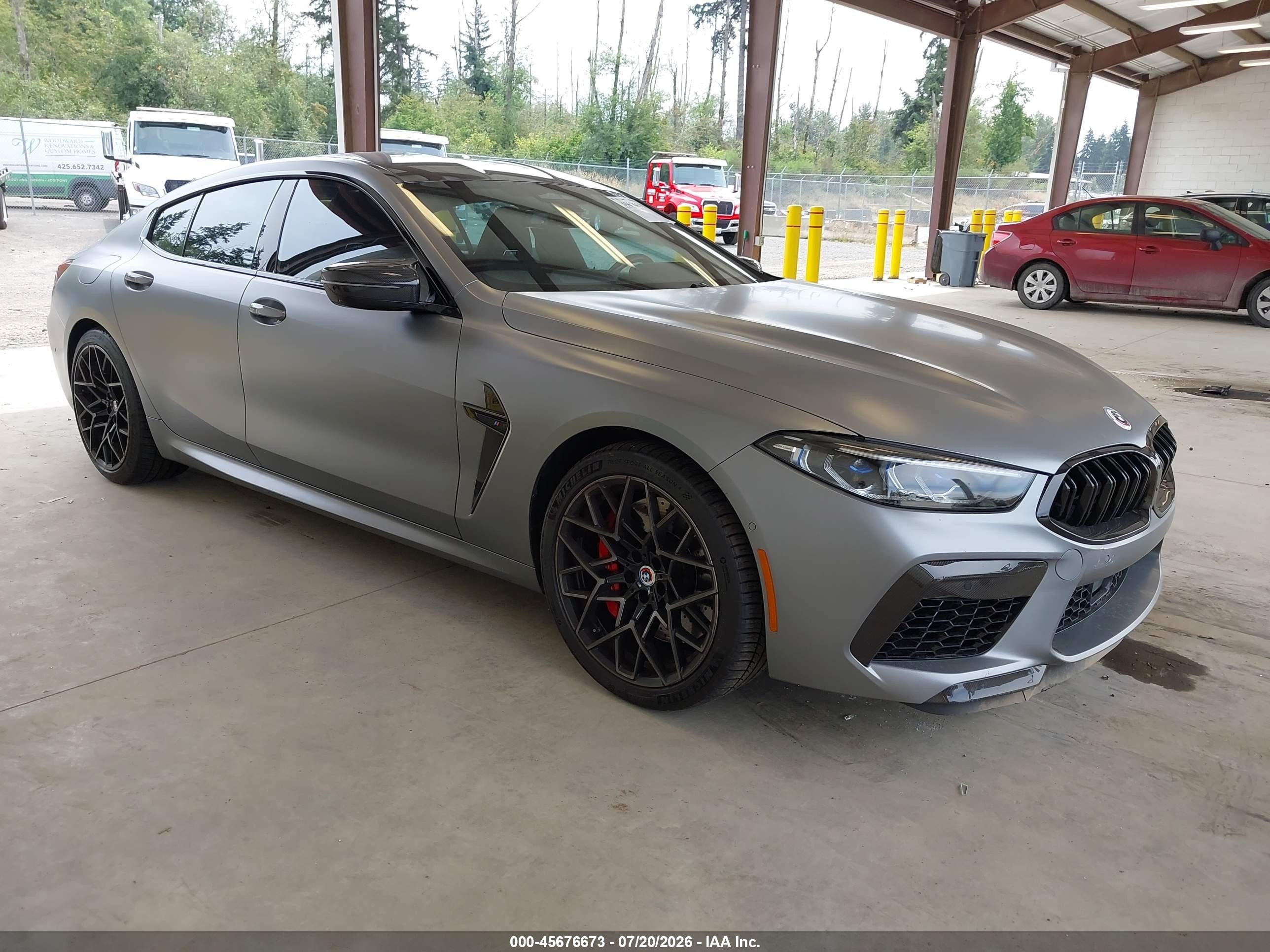 2023 BMW M8 Competition, VIN WBSGV0C09PCL06210 — Side