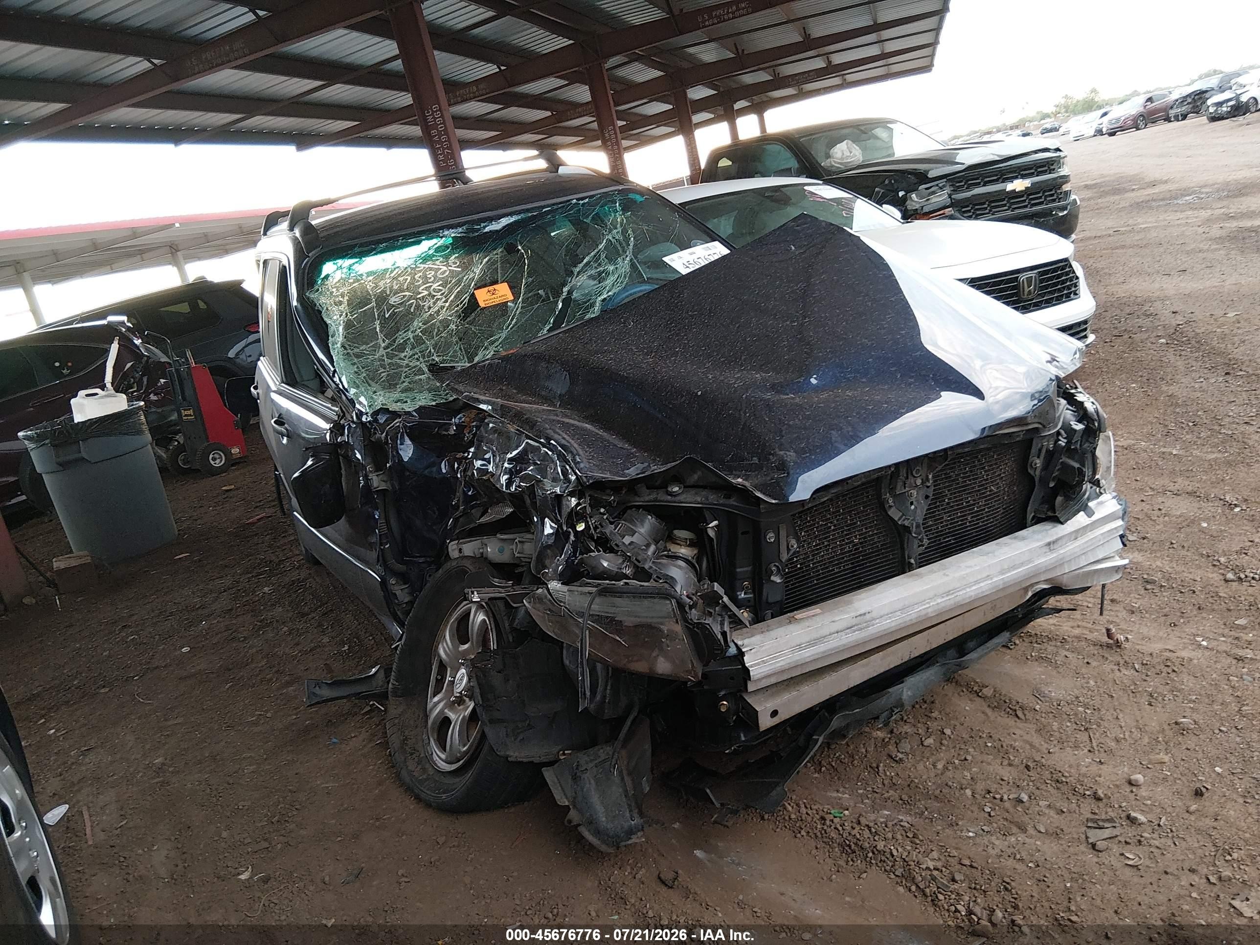 2006 Subaru Forester X, VIN JF1SG63626H717412 — Rollover