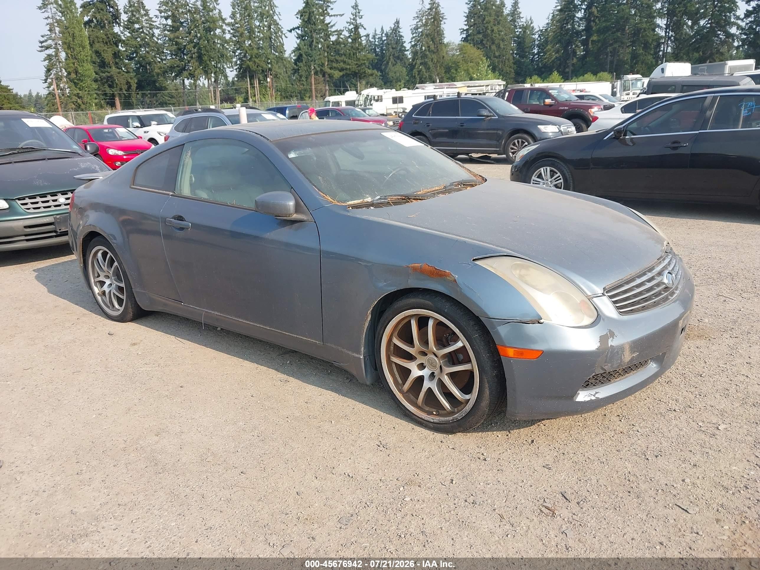 2005 Infiniti G35, VIN JNKCV54E15M419717 — Обычный износ