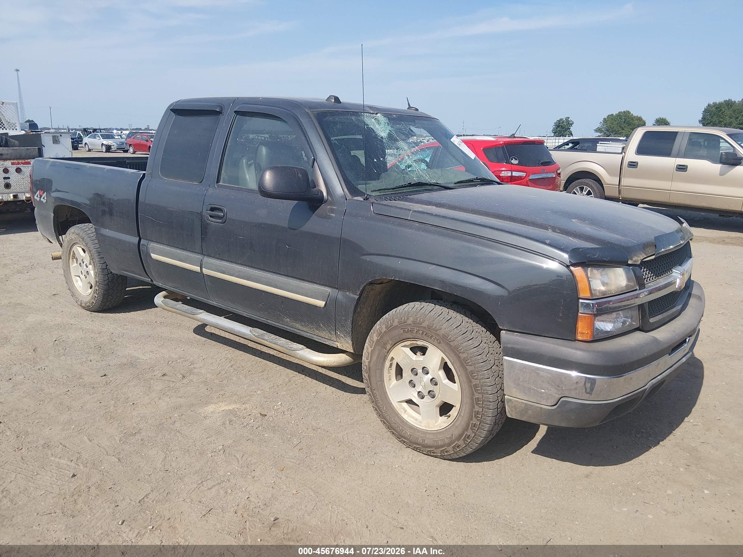 2004 Chevrolet Silverado 1500 Z71, VIN 2GCEK19T341236025 — Roof