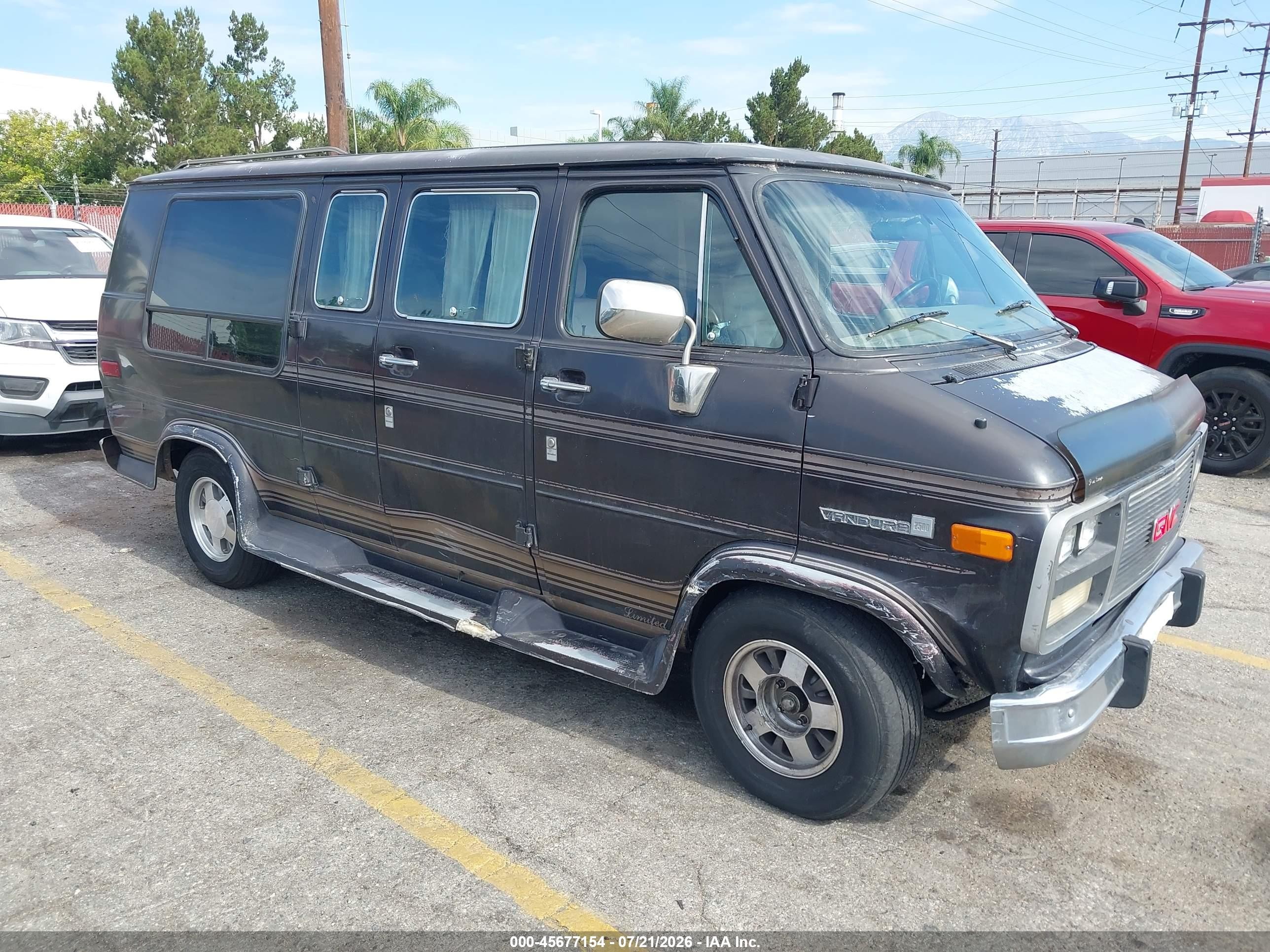 1992 GMC Rally, VIN 2GDEG25K5N4519333 — Not stated