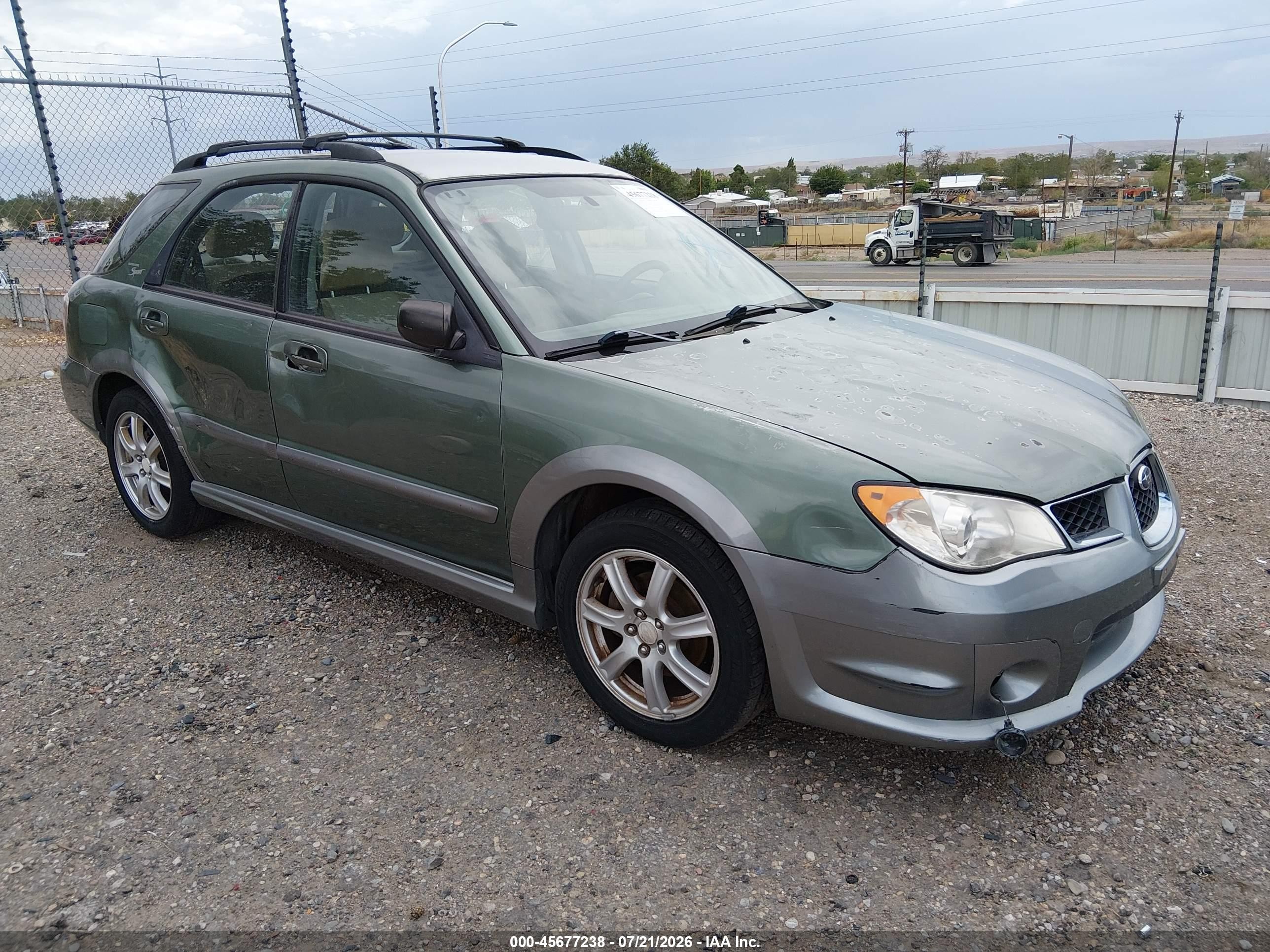 2007 Subaru Impreza Outback Special Sports, VIN JF1GG63637G815619 — Side