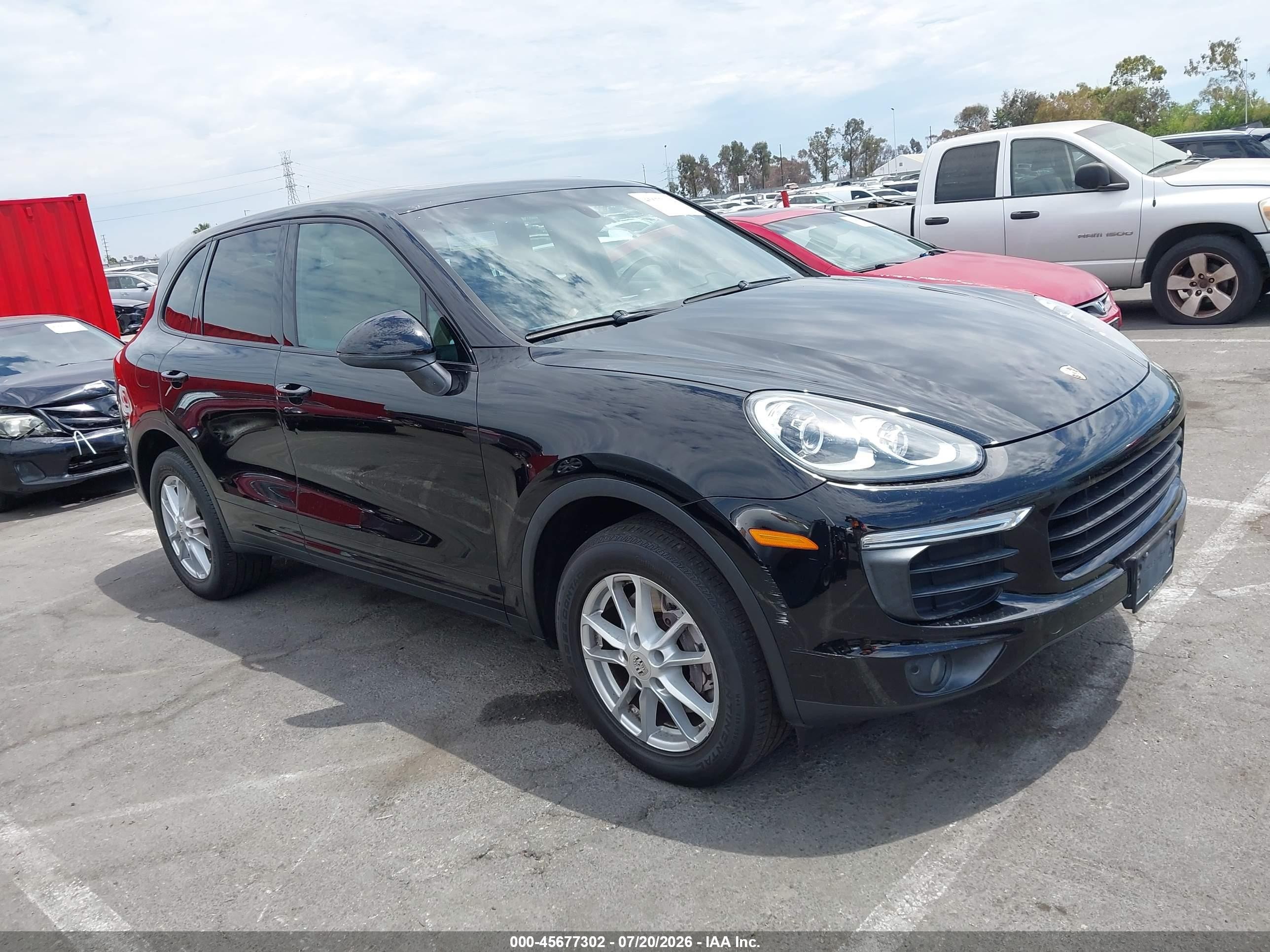 2017 Porsche Cayenne, VIN WP1AA2A2XHKA88549 — Обычный износ