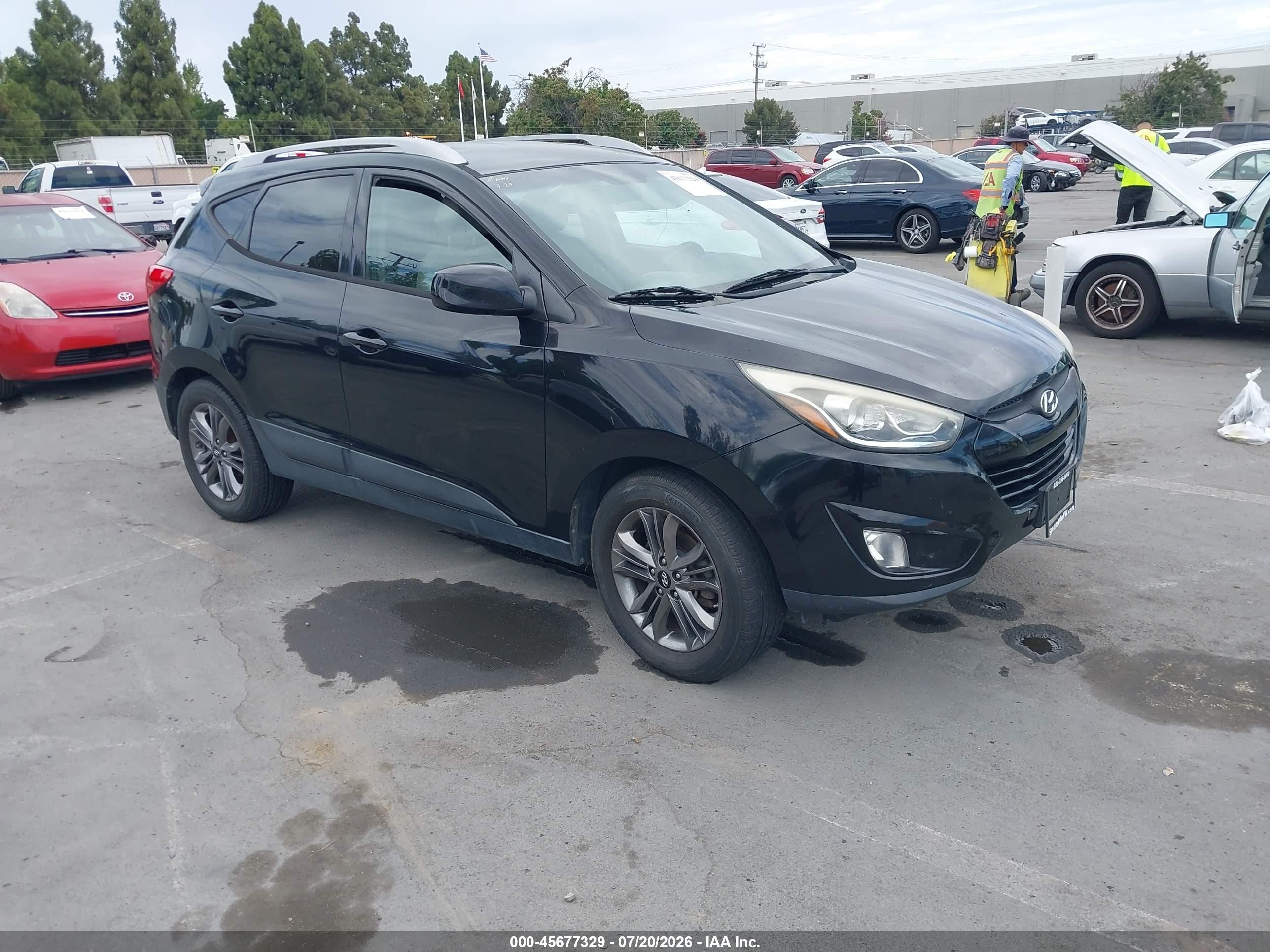 2015 Hyundai Tucson SE, VIN KM8JUCAG0FU112834 — Обычный износ