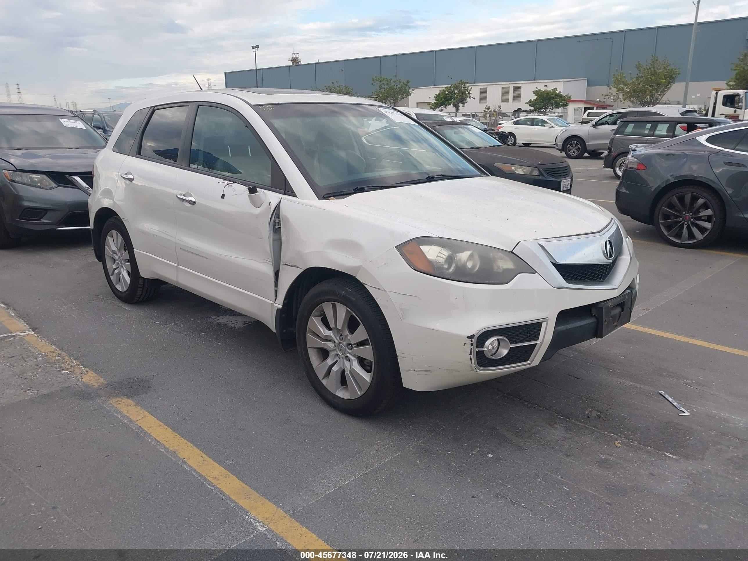 2011 Acura RDX Technology, VIN 5J8TB2H50BA002042 — Side