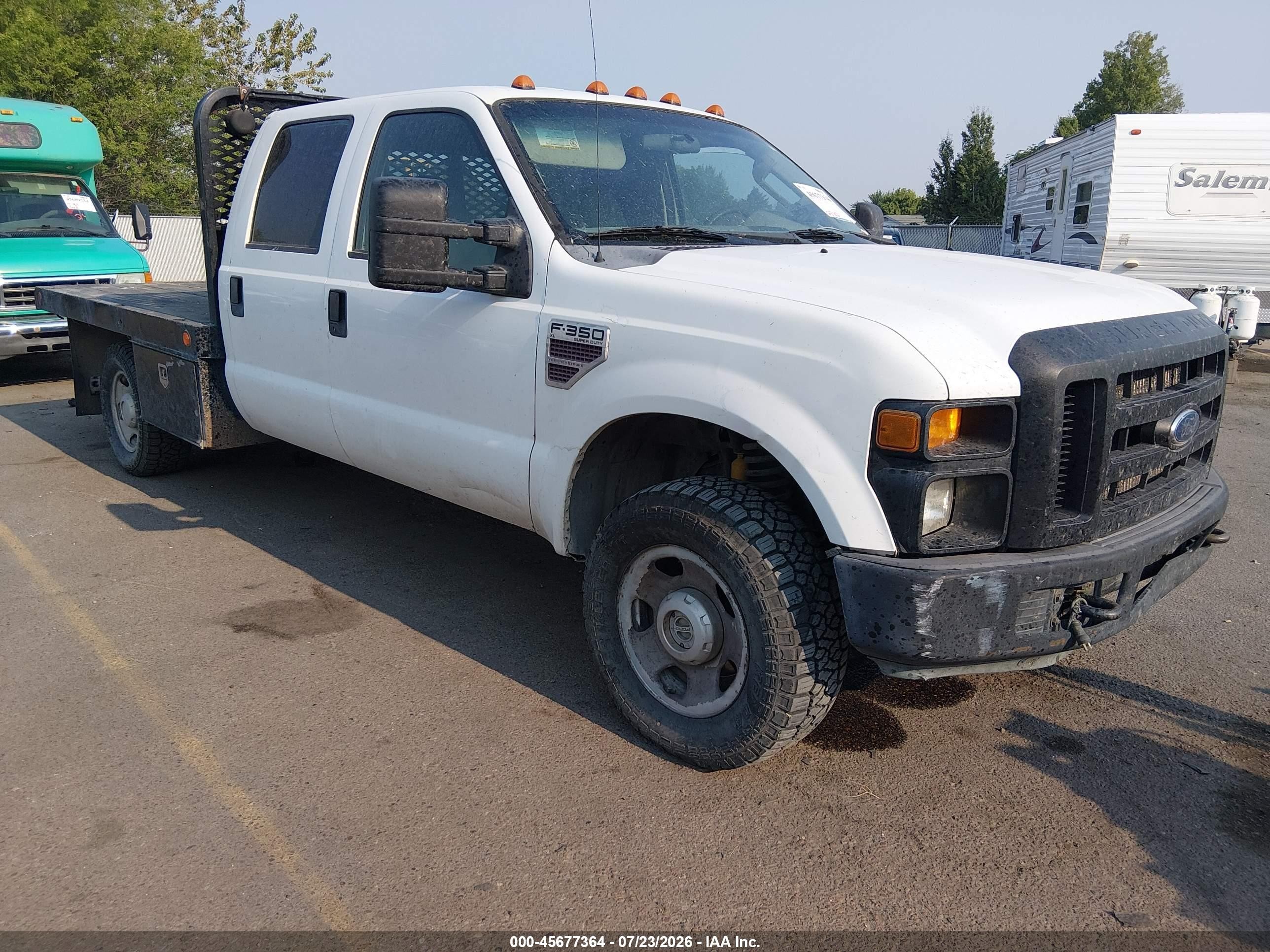 2008 Ford F-350, VIN 1FDSW35RX8EB42589 — Normal wear